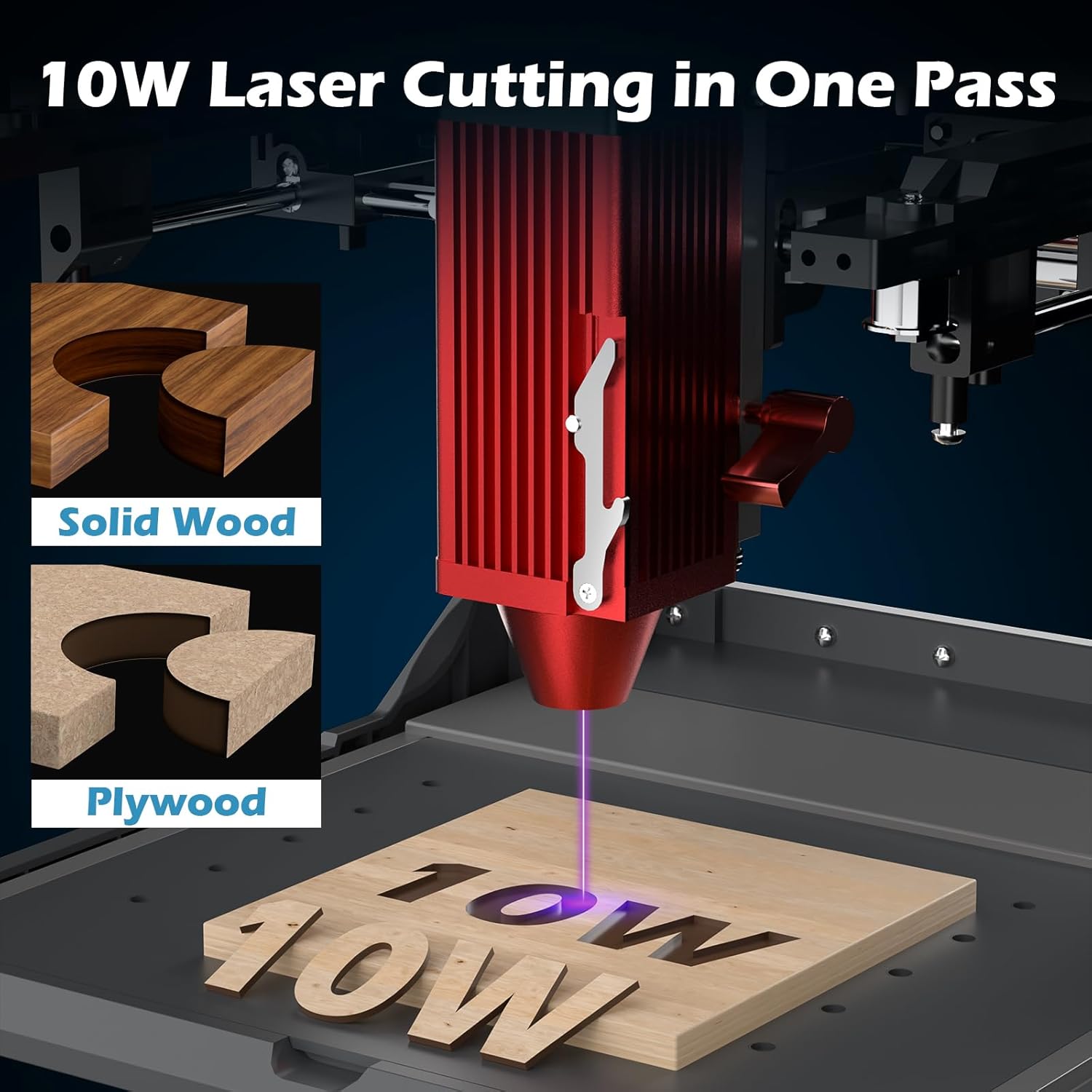 Genmitsu Kiosk 10W Light Engraver, 3.9