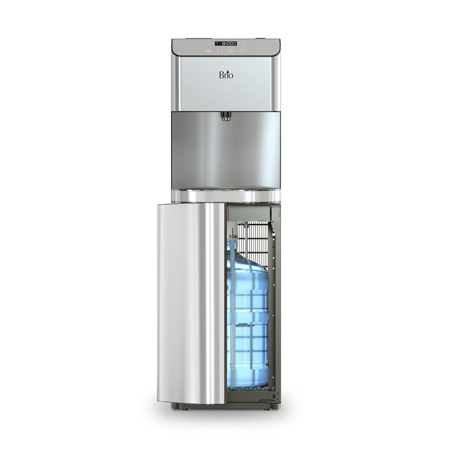 Brio Moderna Water Cooler Tri-Temp Self-Cleaning LED Display