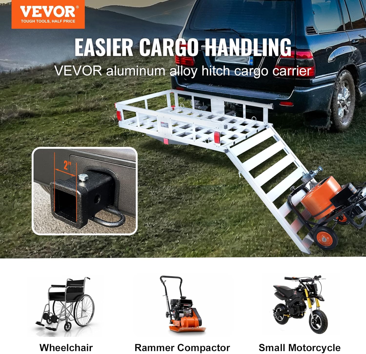 VEVOR Hitch Cargo Carrier 50
