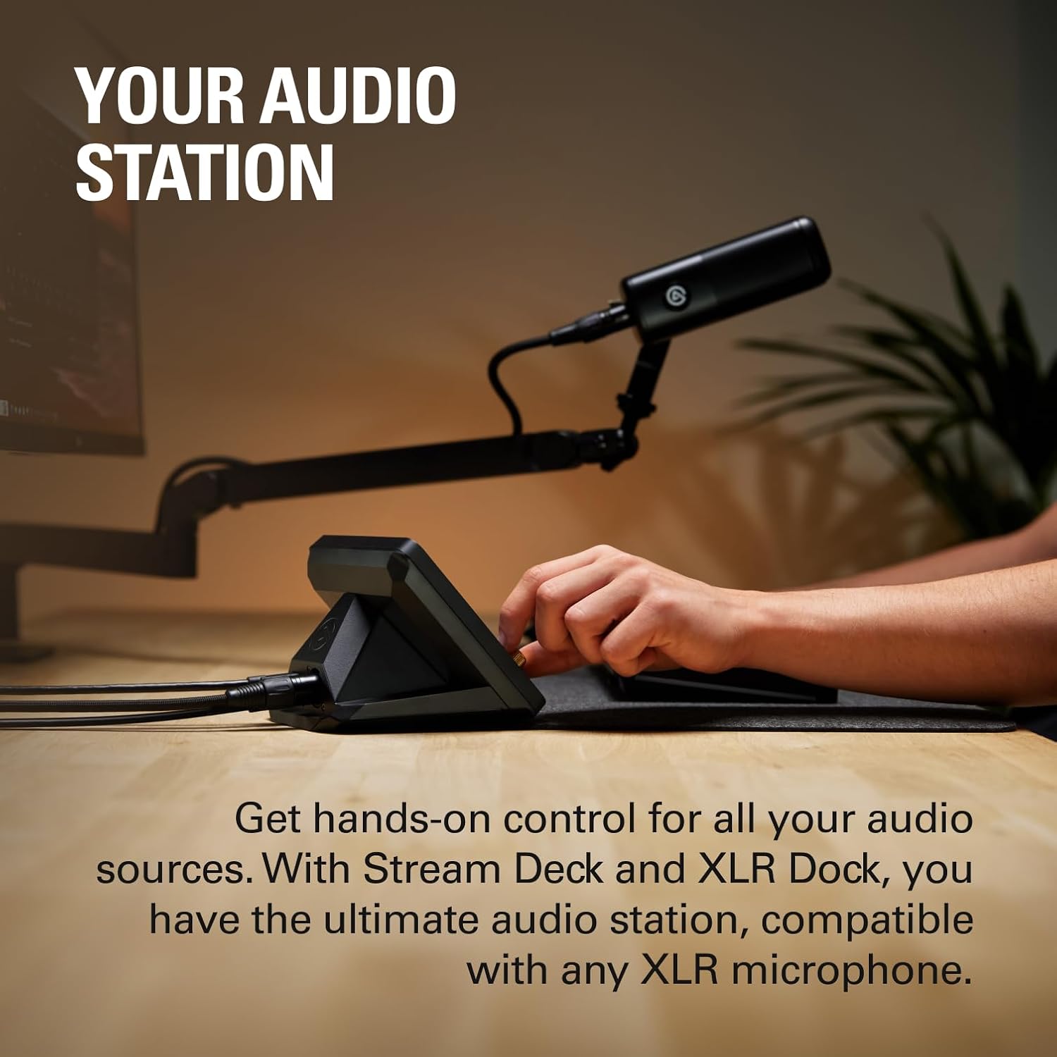Elgato Stream Deck + XLR Audio Mixer & Controller, PC/Mac