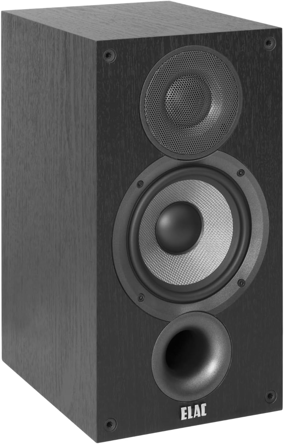 ELAC Debut 2.0 B5.2 Bookshelf Speakers, Pair, Black