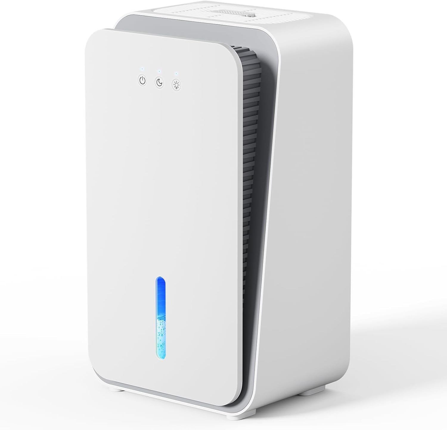 Home Dehumidifier for 1000 Sq Ft, LED Light, Aromatherapy, White