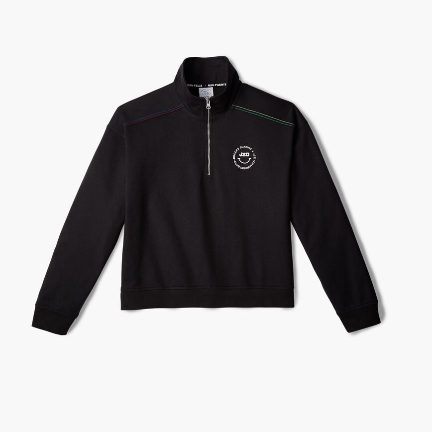 Brooks x JZD Cropped 1/4 Zip