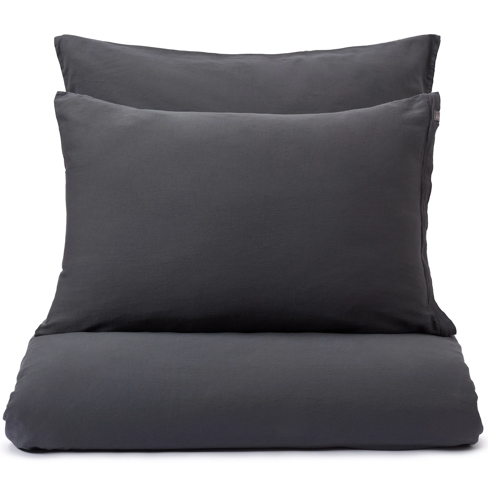 Baumwoll-Bettwsche Nelas [Anthrazit]