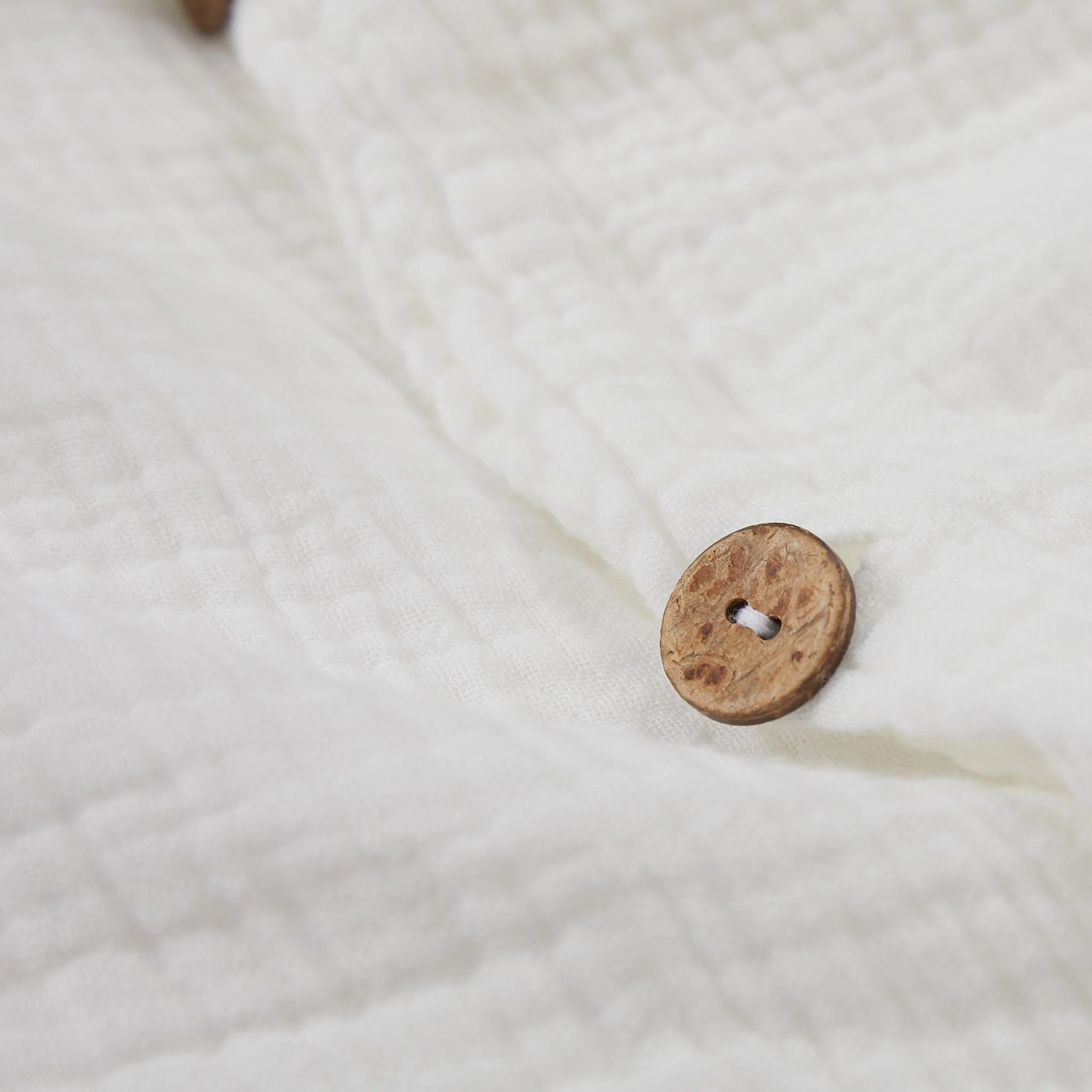 Musselin-Bettwsche-Set Trofa [Wei]