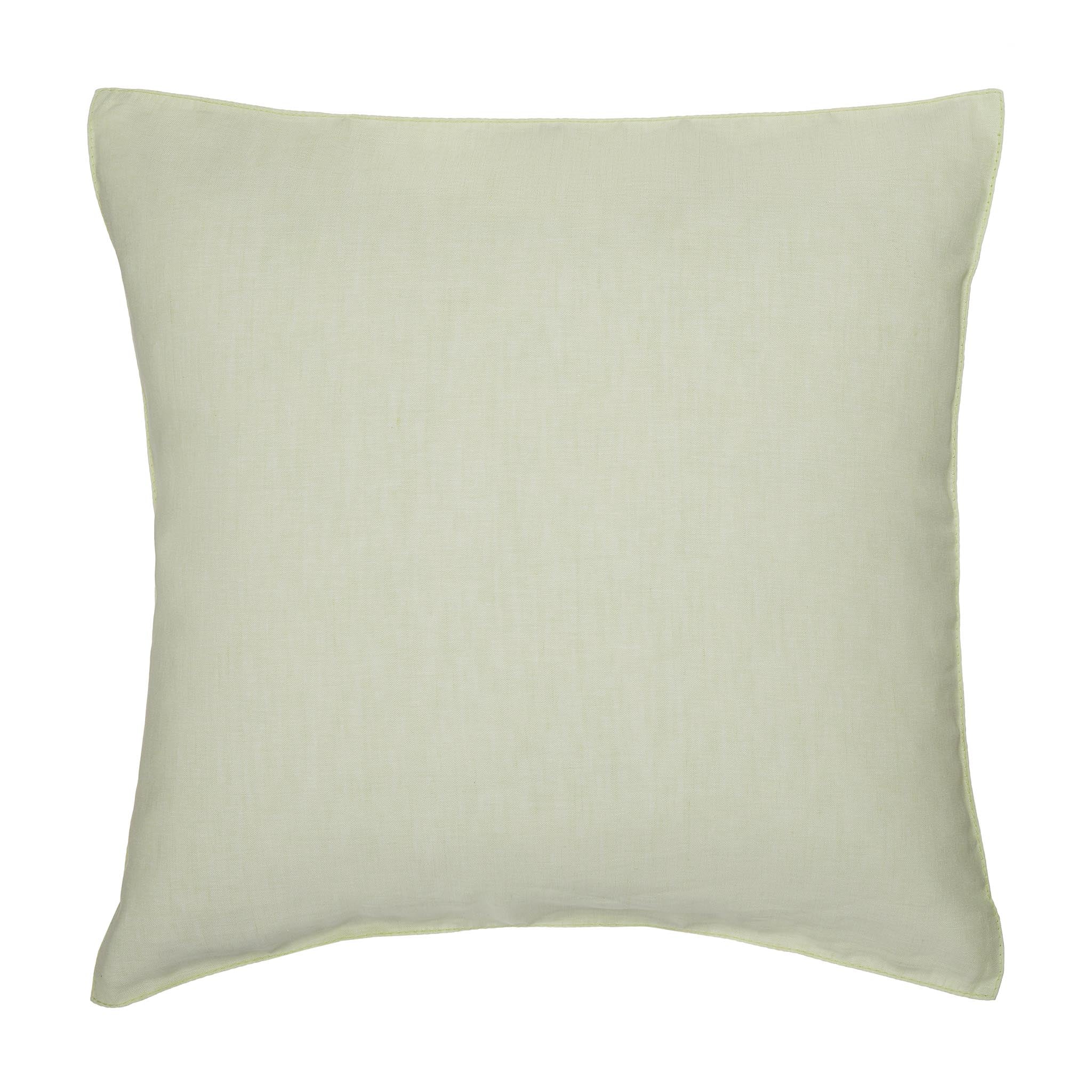 Leinen-Baumwoll-Kissenhülle Tolosa [Zarte Limette]