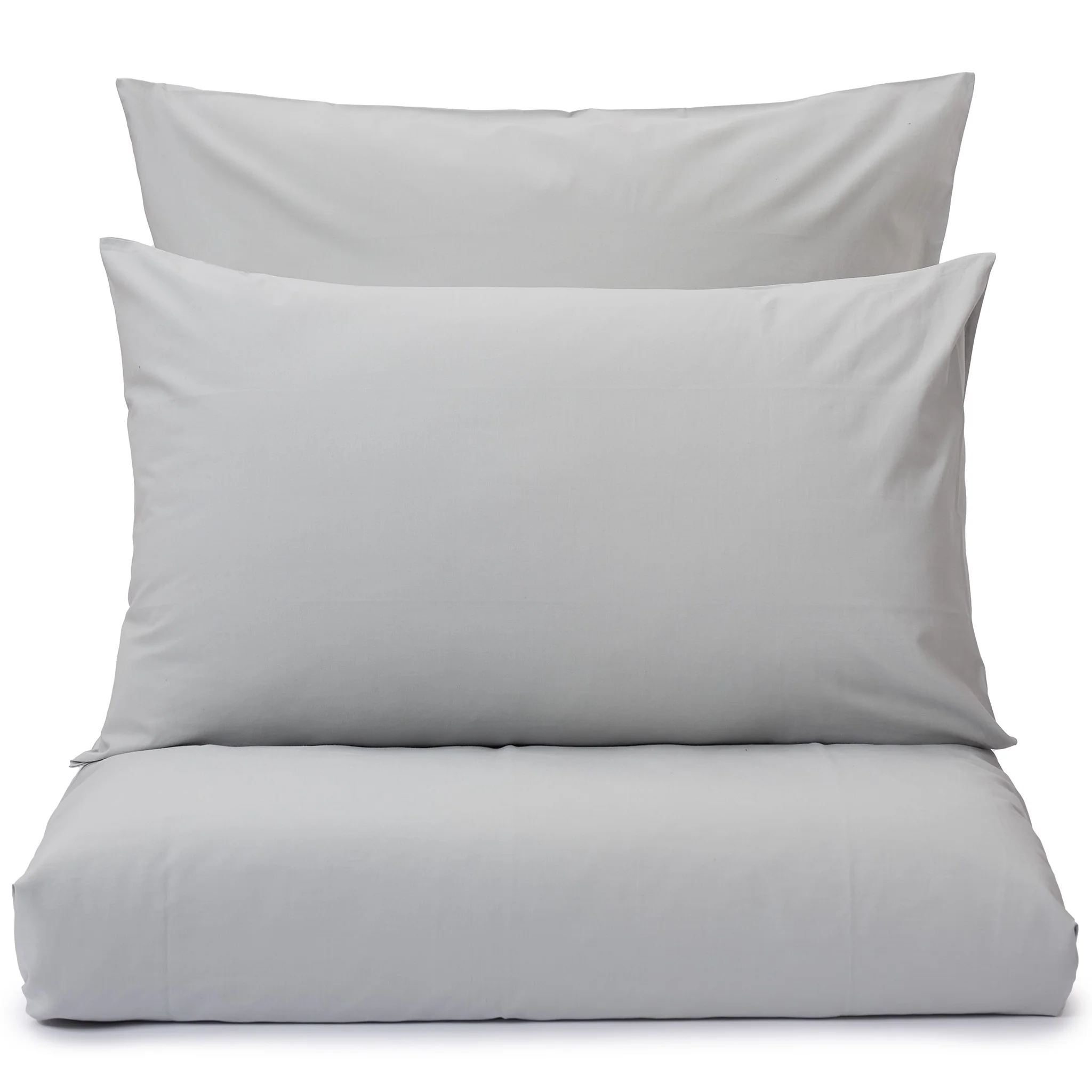 Baumwoll-Bettwsche Mata [Hellgrau]