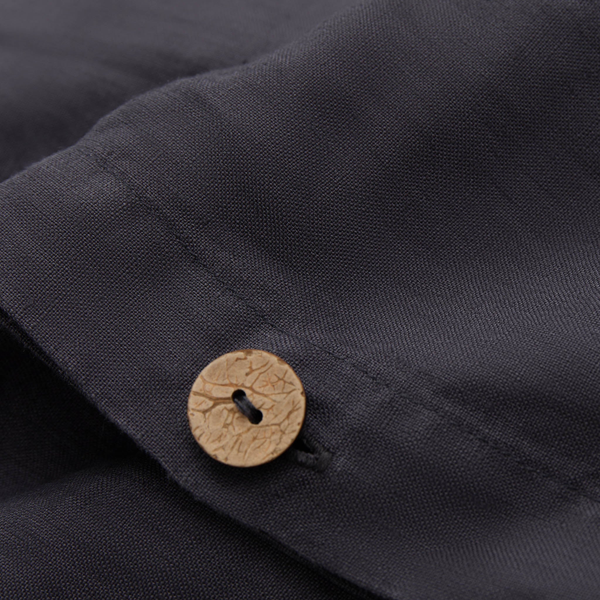 Leinen-Bettwsche Mafalda [Dunkelgrau]