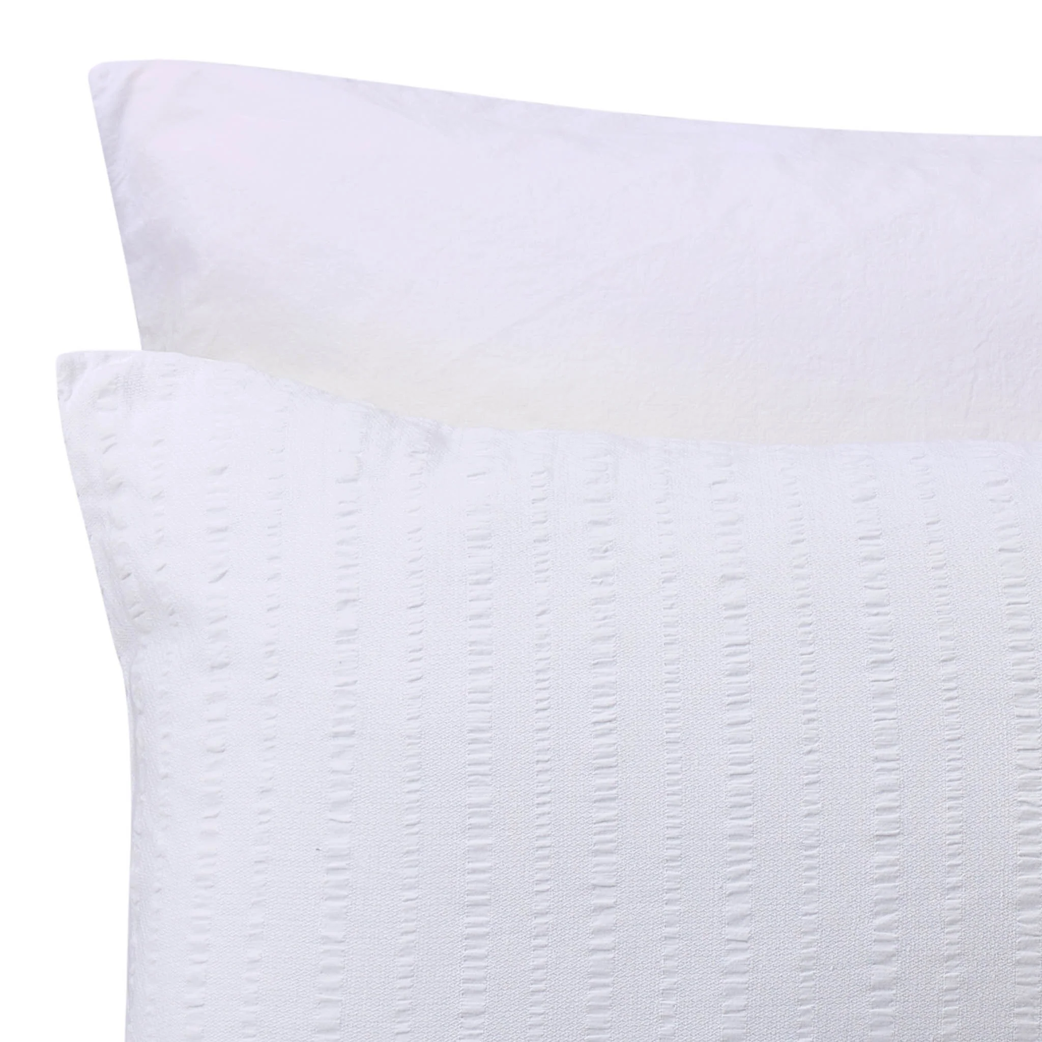 Seersucker-Bettwsche Serras [Wei]