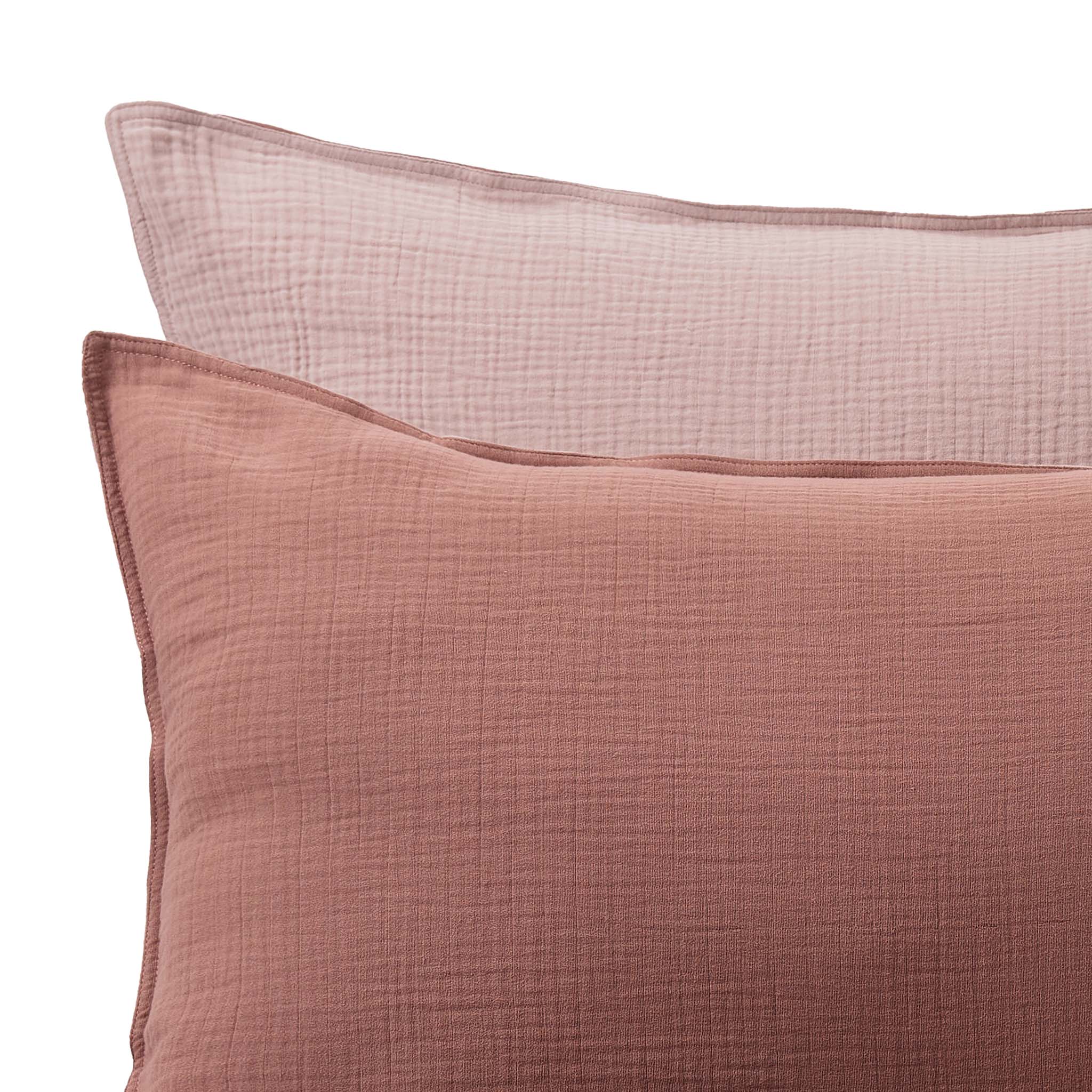 Musselin-Bettwsche Fatela [Canyon Clay & Blasses Rosa]