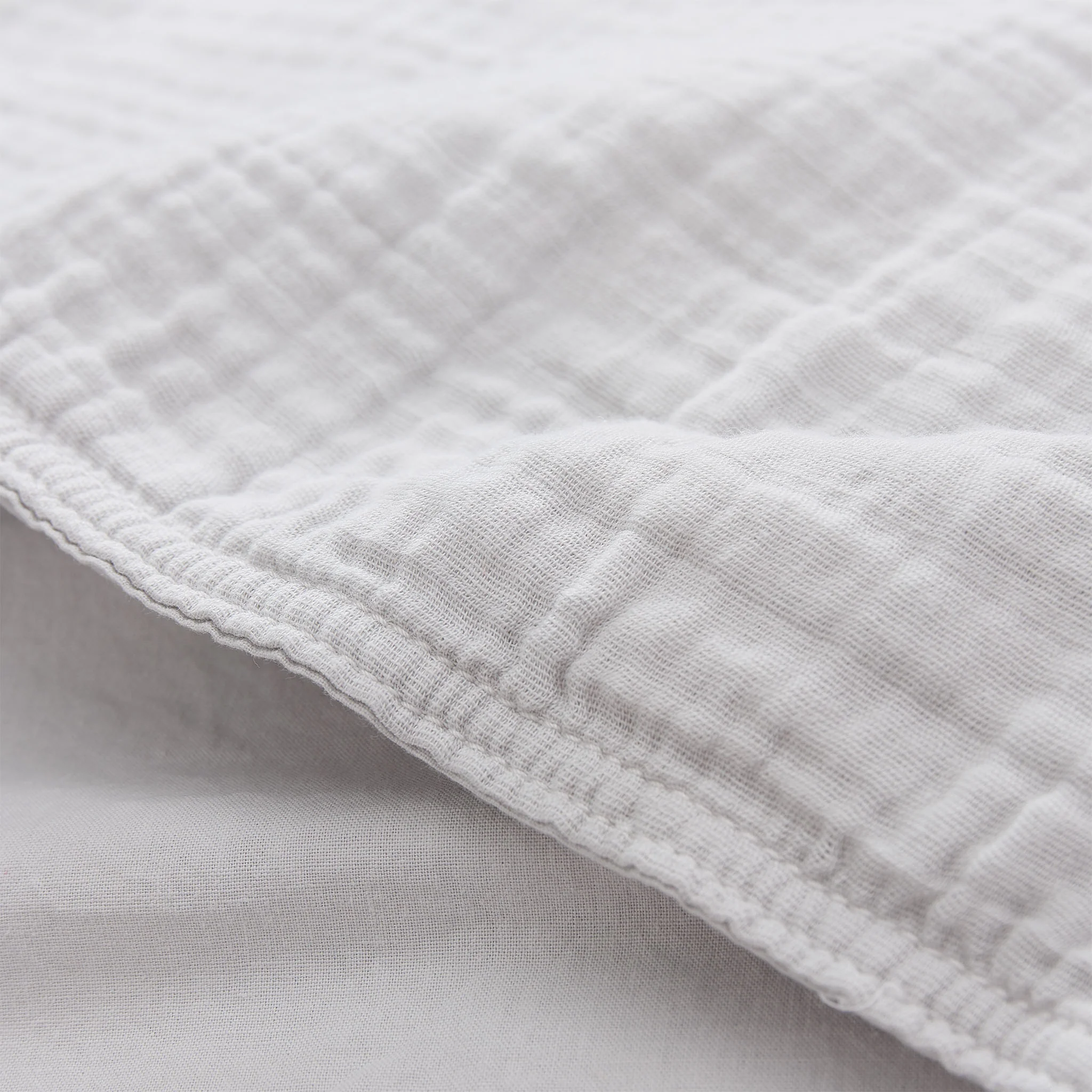 Musselin-Bettwsche Manisa [Hellgrau]