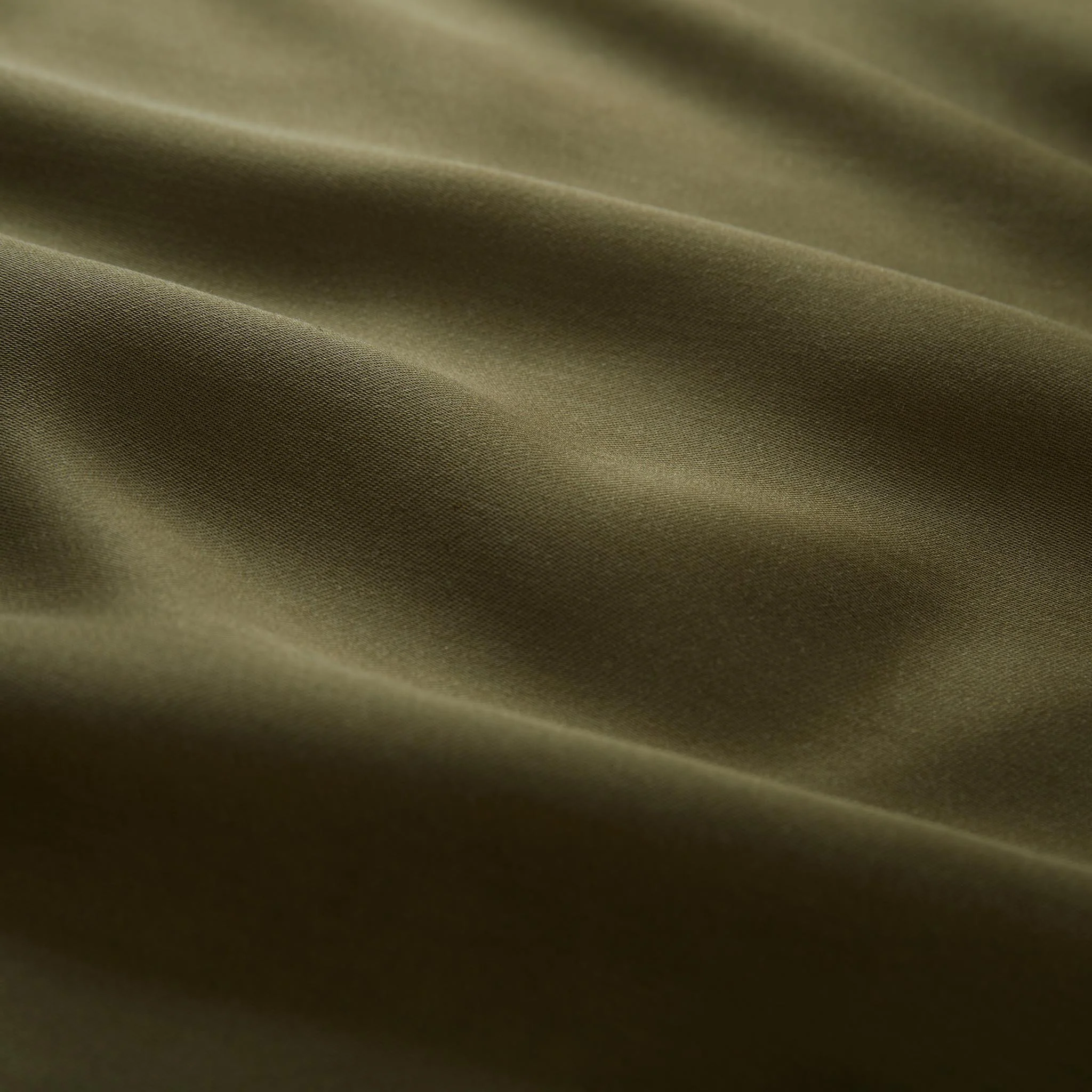 Satinbettwsche-Set Seretta [Dunkles Olivgrün]