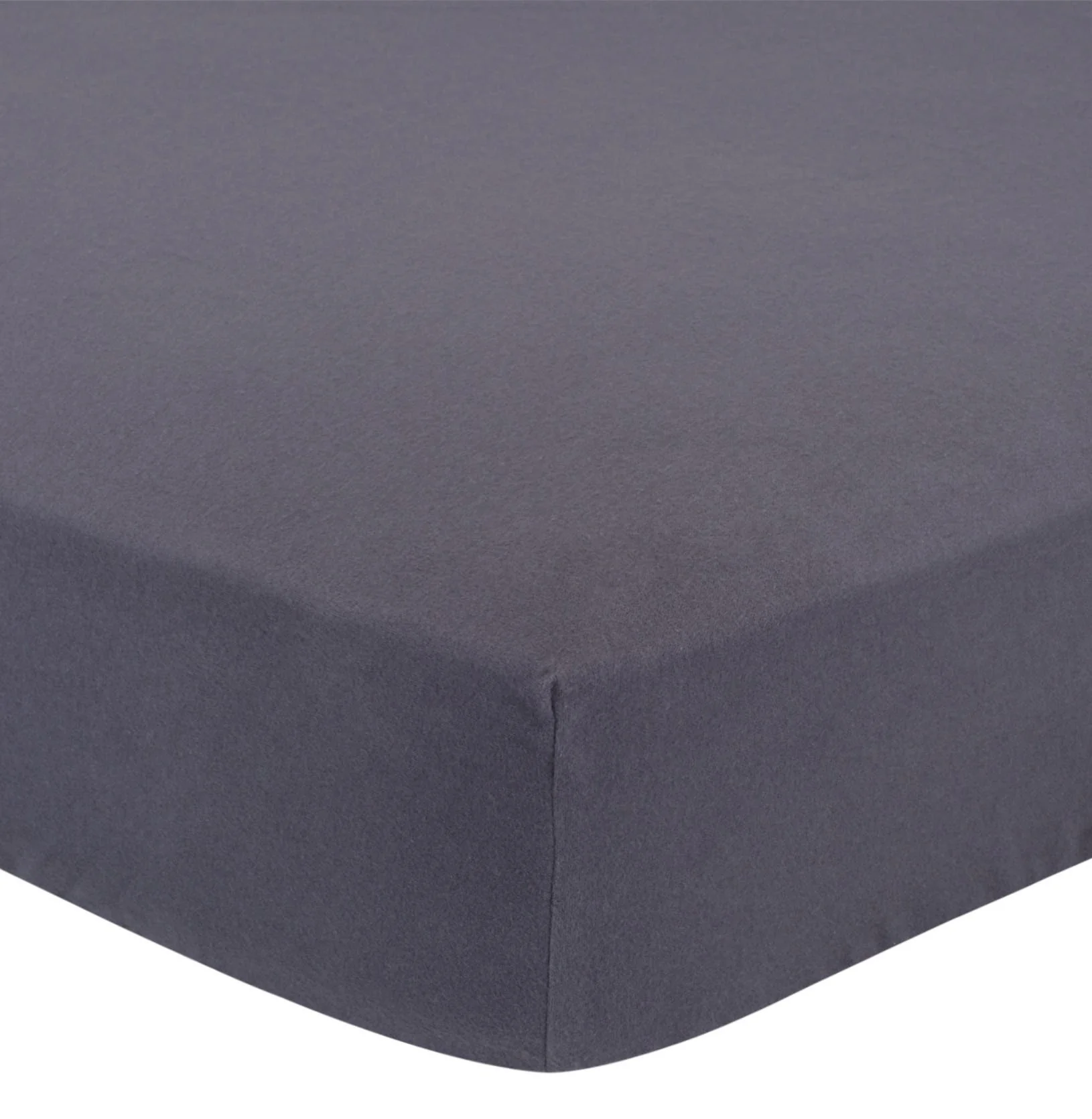 Wende-Flanell-Bettwsche Brelade [Anthrazit/Hellgrau]