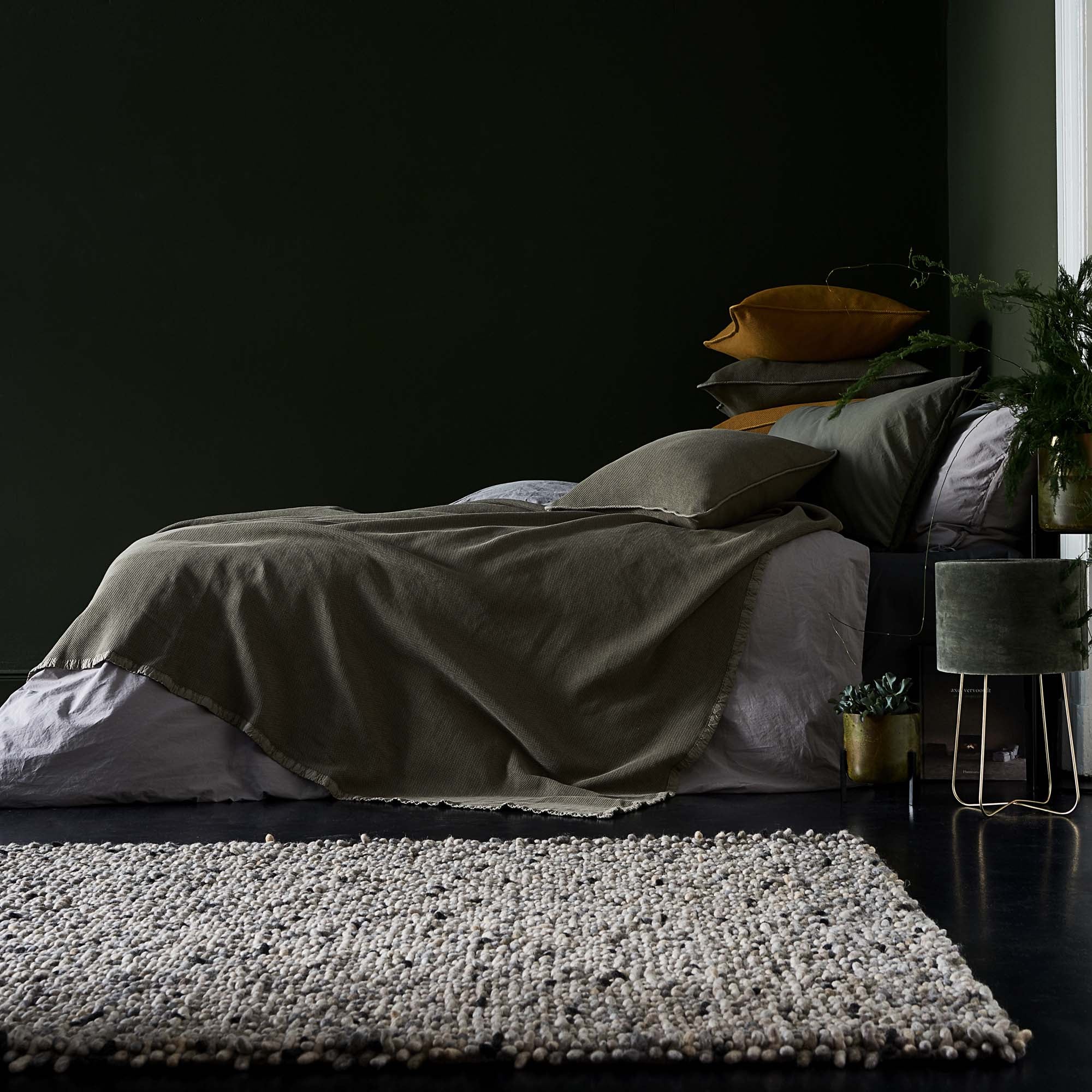 Kissenbezug Balaia [Steingrau]