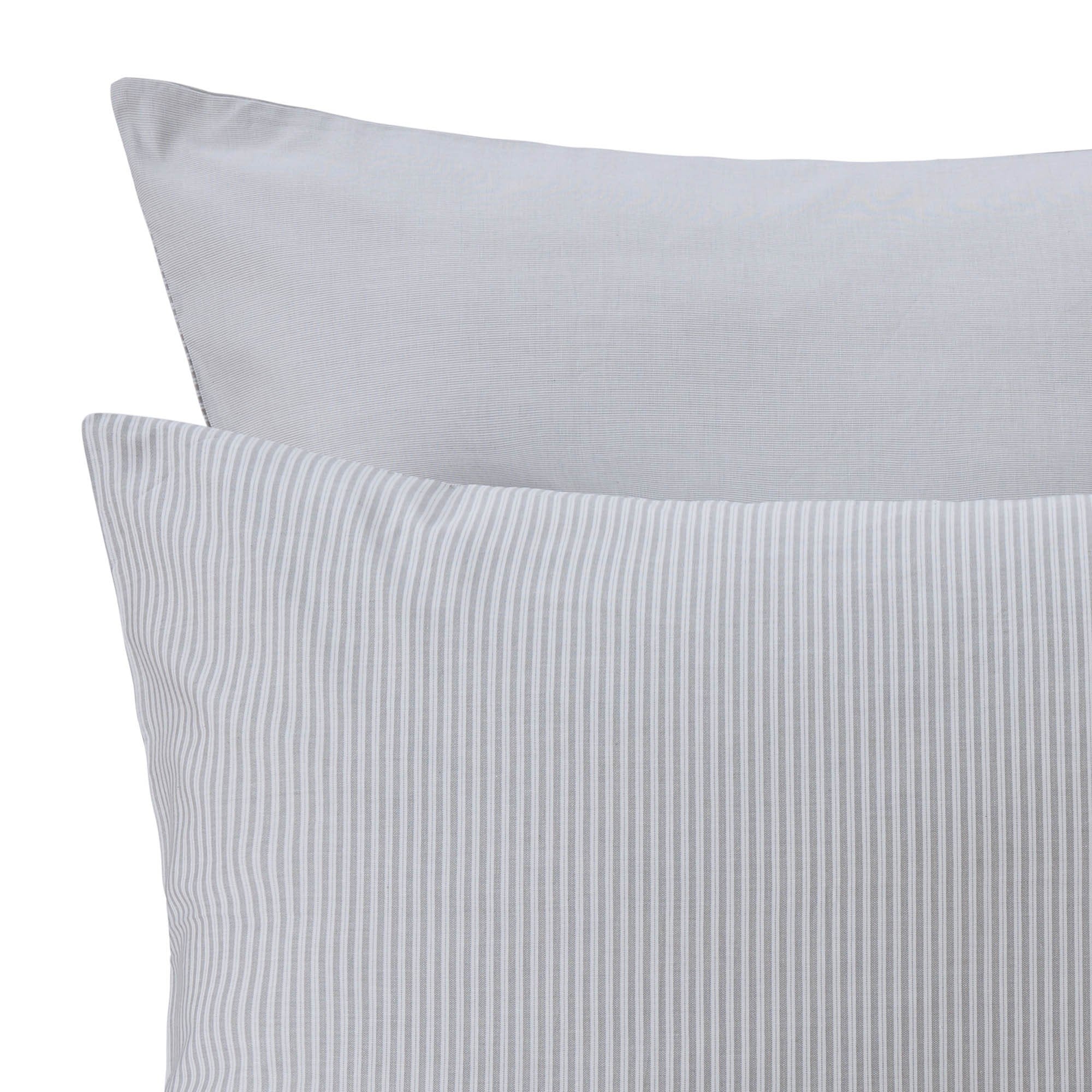 Kissenbezug Izeda [Hellgrau/Wei]
