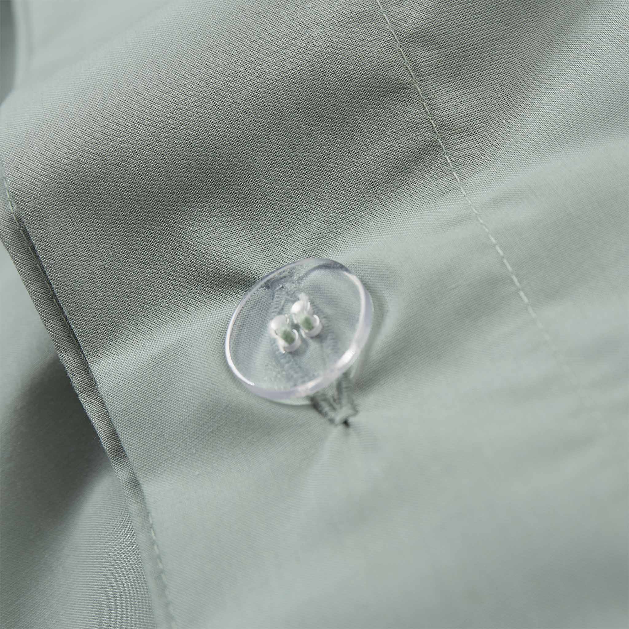 Perkal-Bettwsche-Set Perpignan [Salbeigrün]