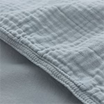 Musselin-Bettwsche Manisa [Helles Grüngrau]