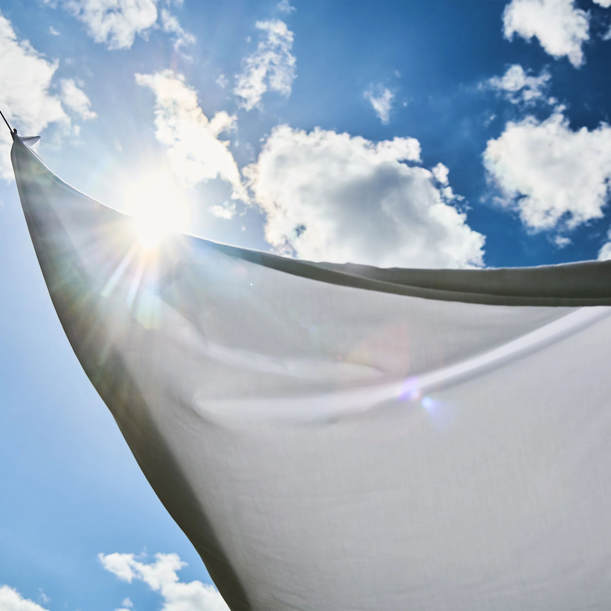 Satin-Bettwsche-Set Oufeiro [Wei]