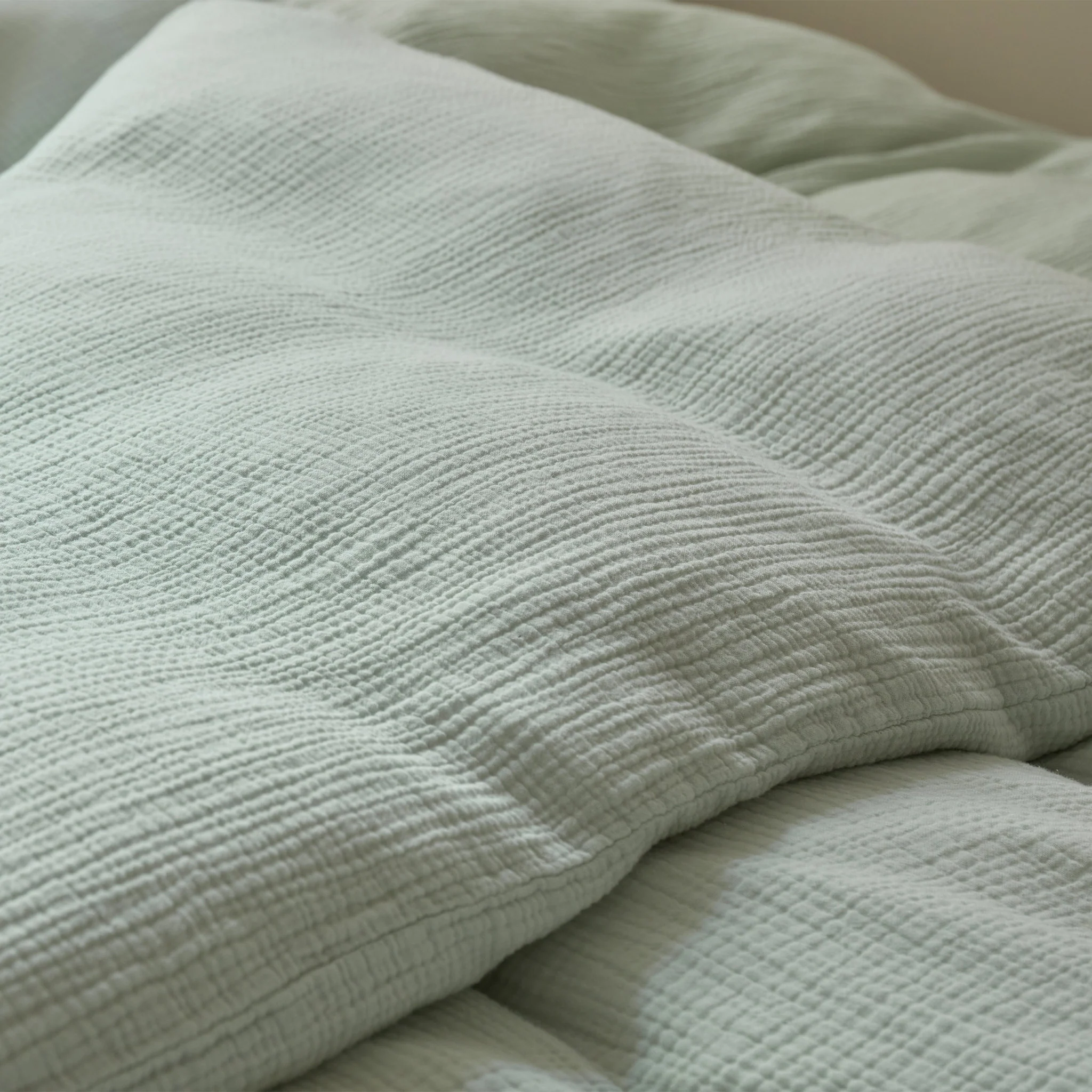 Musselin-Bettwsche-Set Trofa [Pistazie]