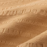 Seersucker-Bettwsche Serras [Blasses Ocker]