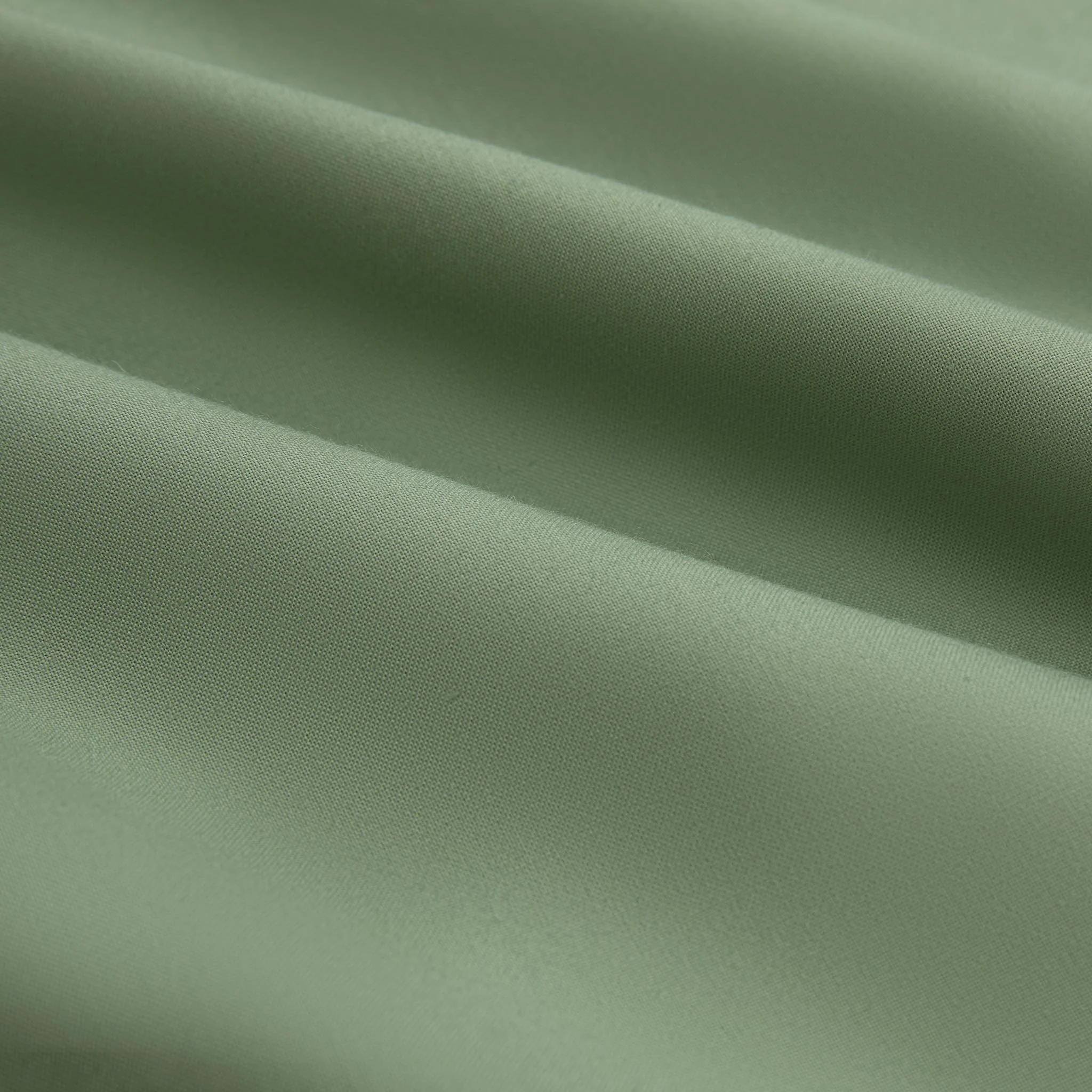 Baumwoll-Bettwsche-Set Mata [Dunkles Salbeigrün]