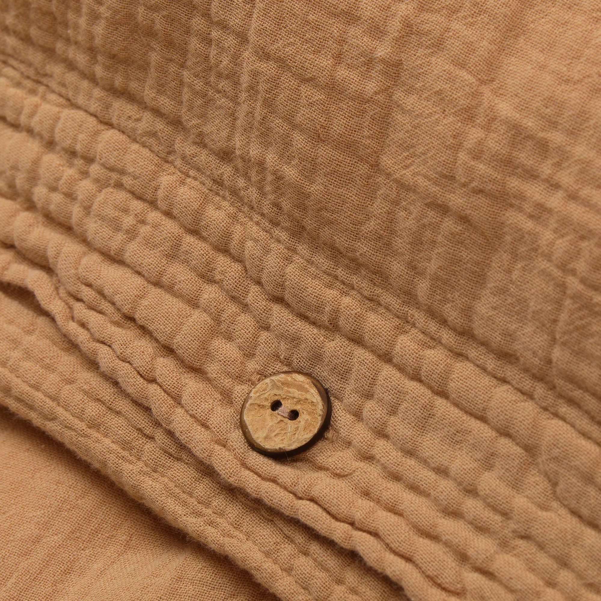 Musselin-Kinderbettwsche-Set Mondimi [Kork]