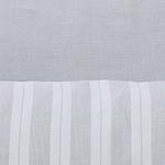 Kissenbezug Izeda [Hellgrau/Wei]