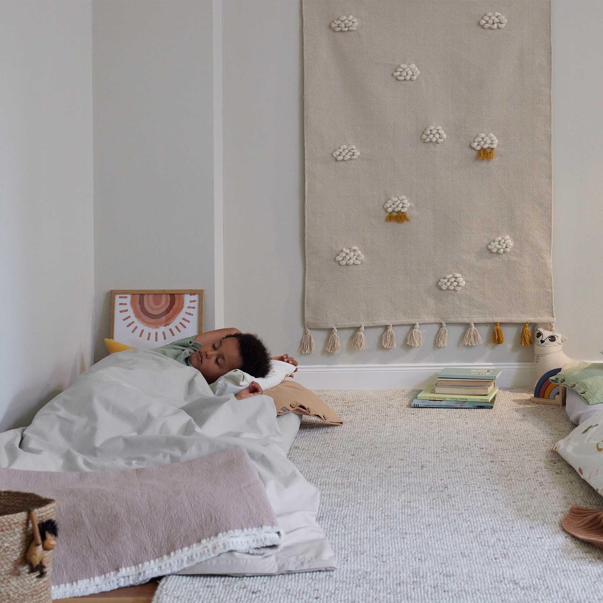 Kinderbettwsche Manteigas Mini [Silbergrau]