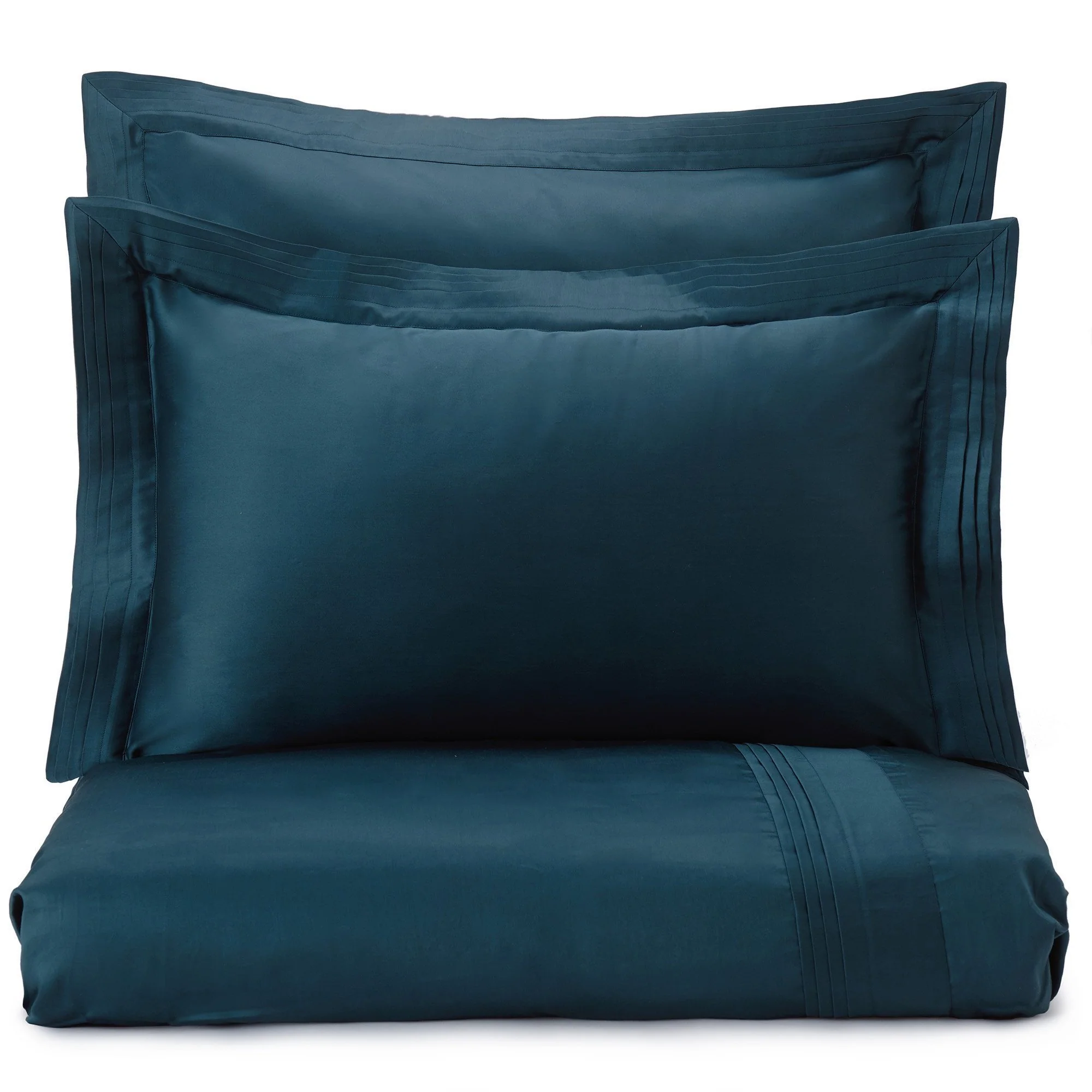 Satin-Bettwsche Manziana [Tannengrün]