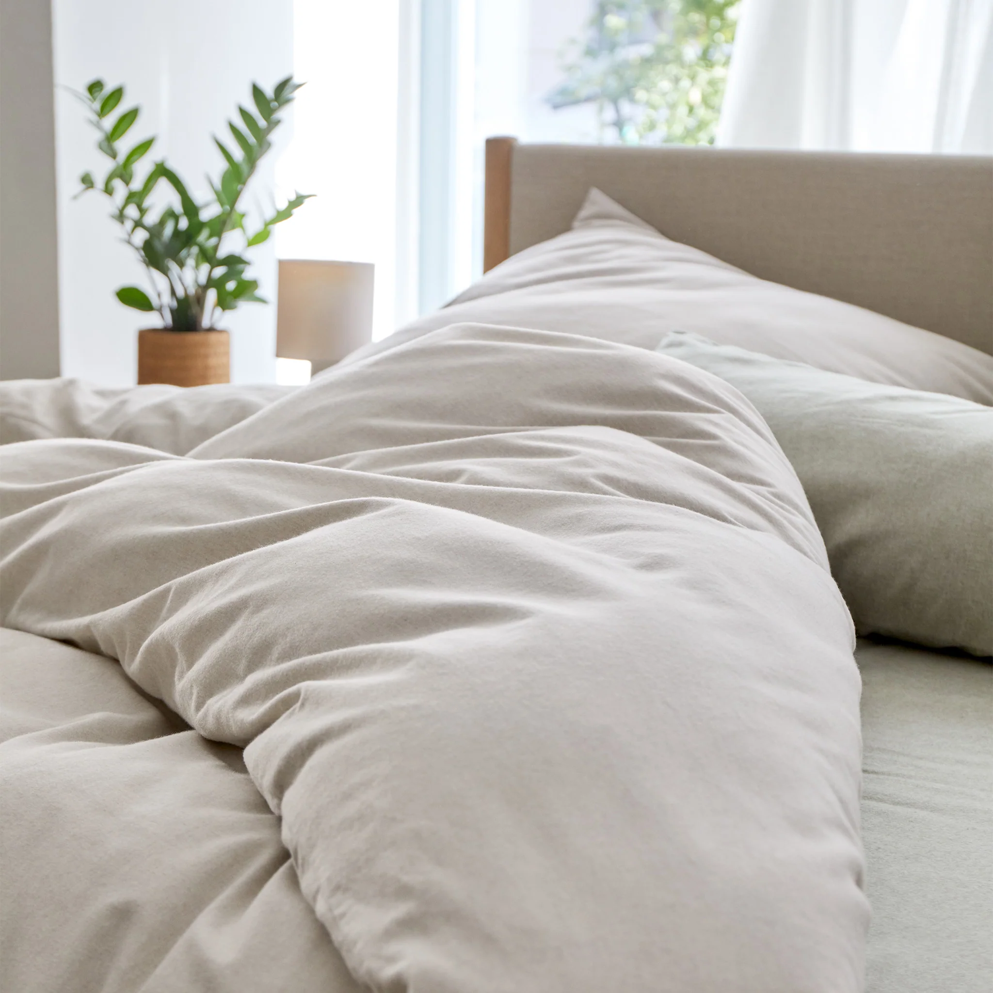 Flanellbettwsche-Set Melloa [Natur]