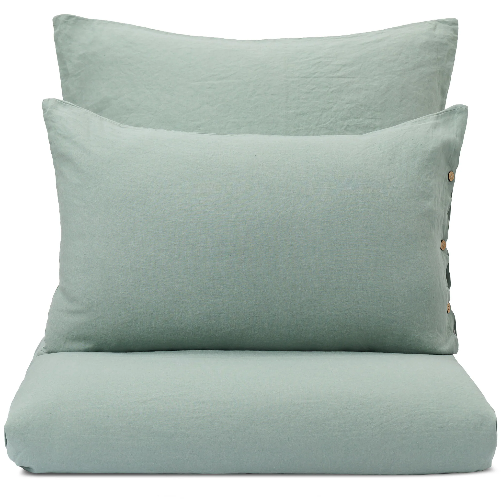 Leinen-Bettwsche Mafalda [Salbeigrün]