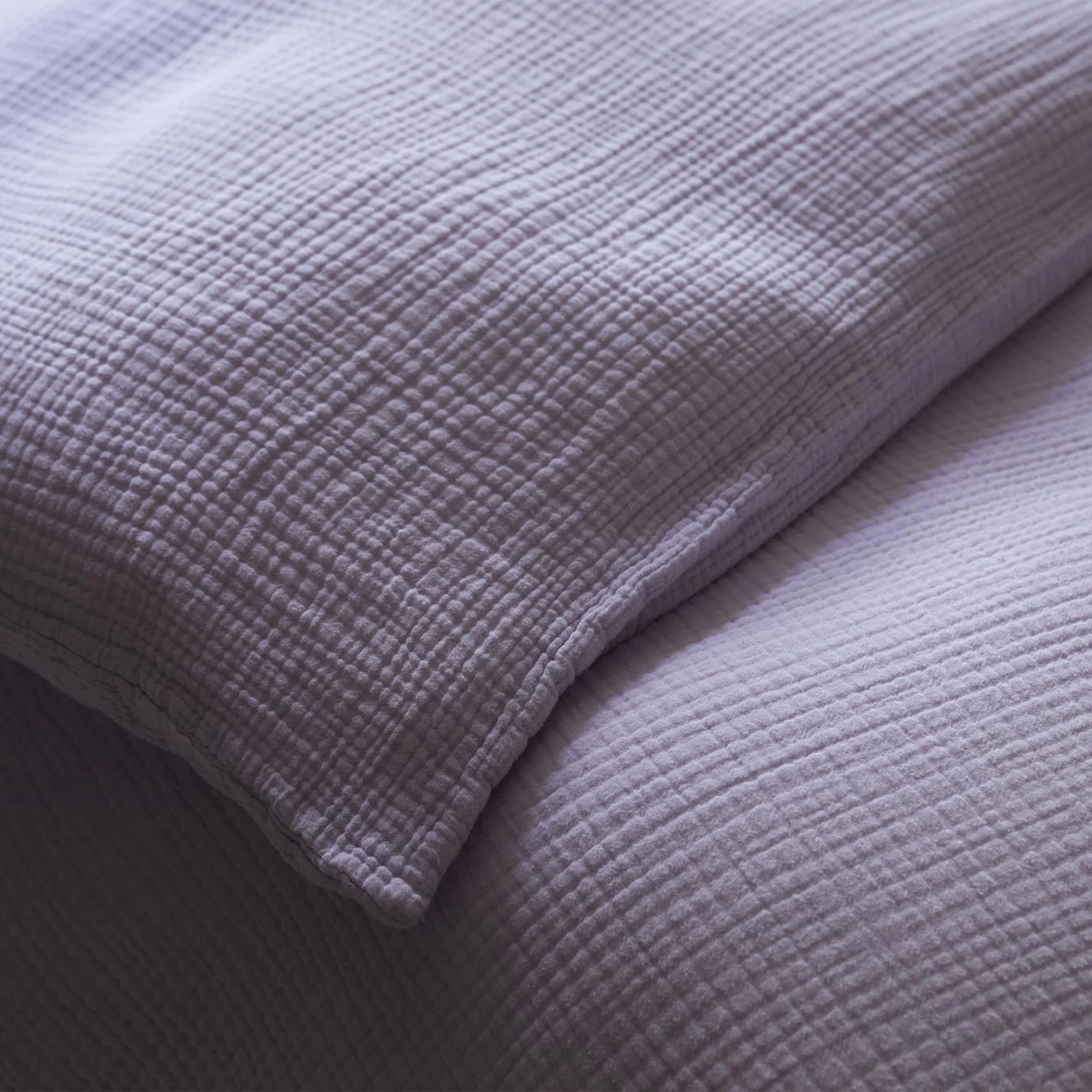 Musselin-Bettwsche-Set Trofa [Lavendel]