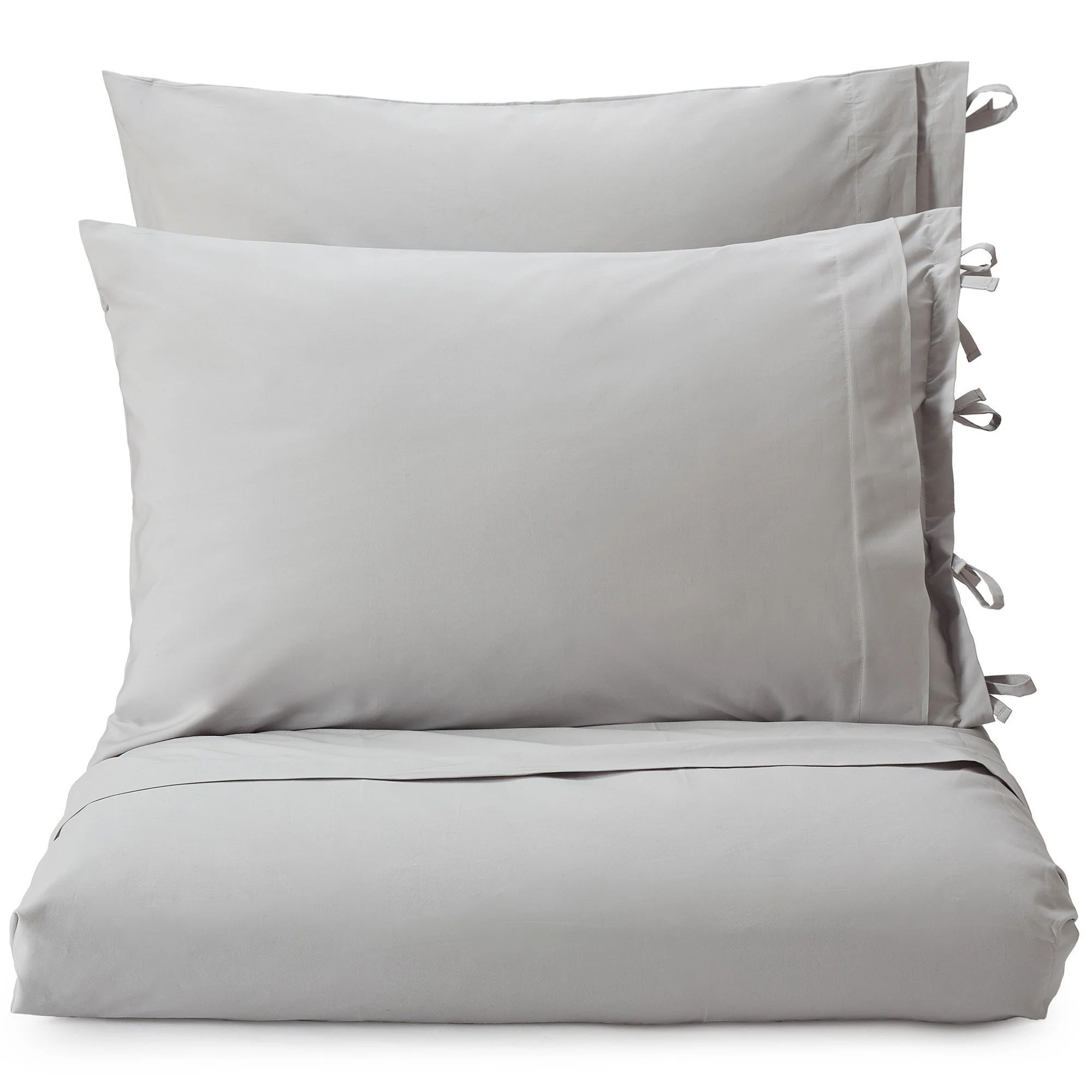 Perkal-Bettwsche Aliseda [Hellgrau]