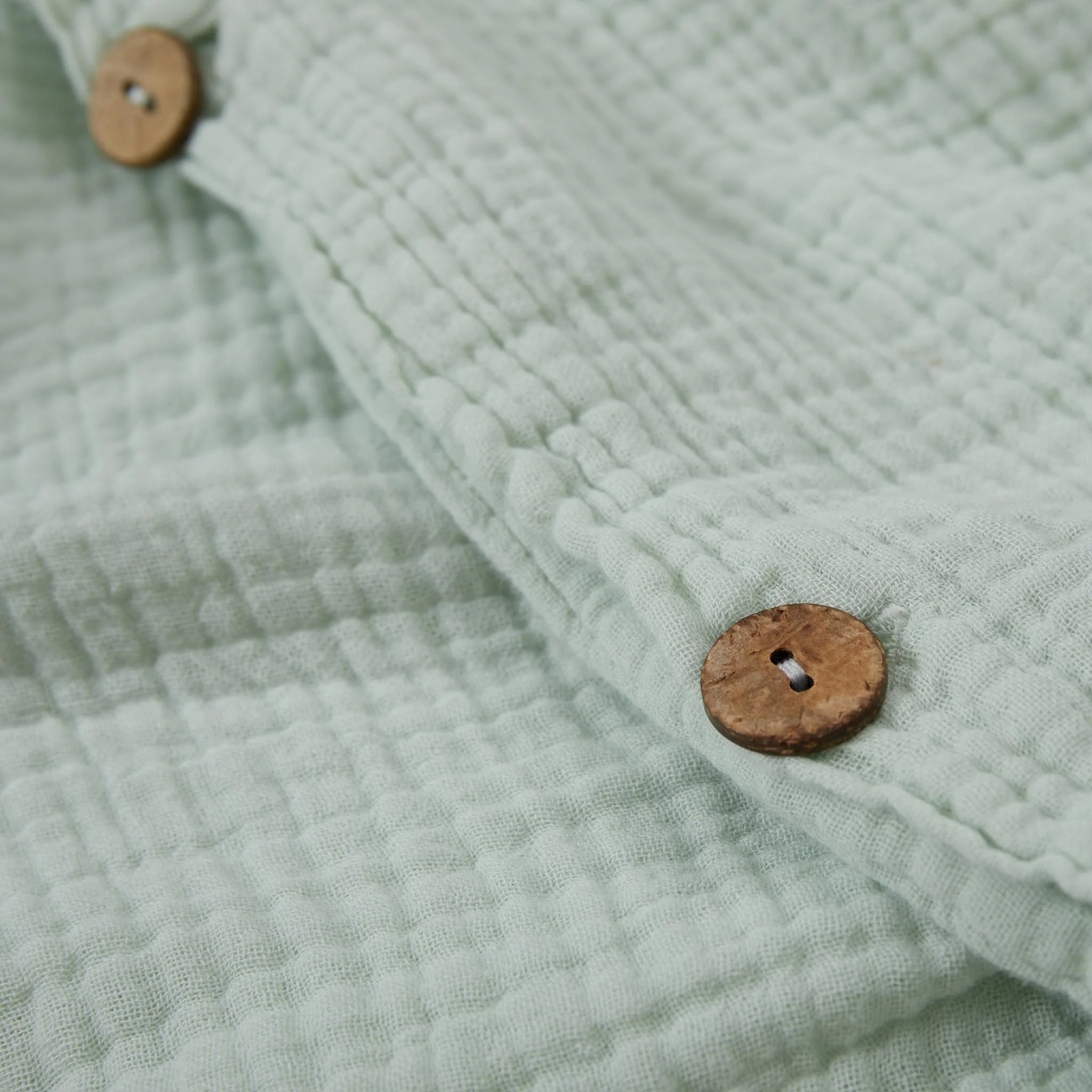 Musselin-Bettwsche-Set Trofa [Pistazie]