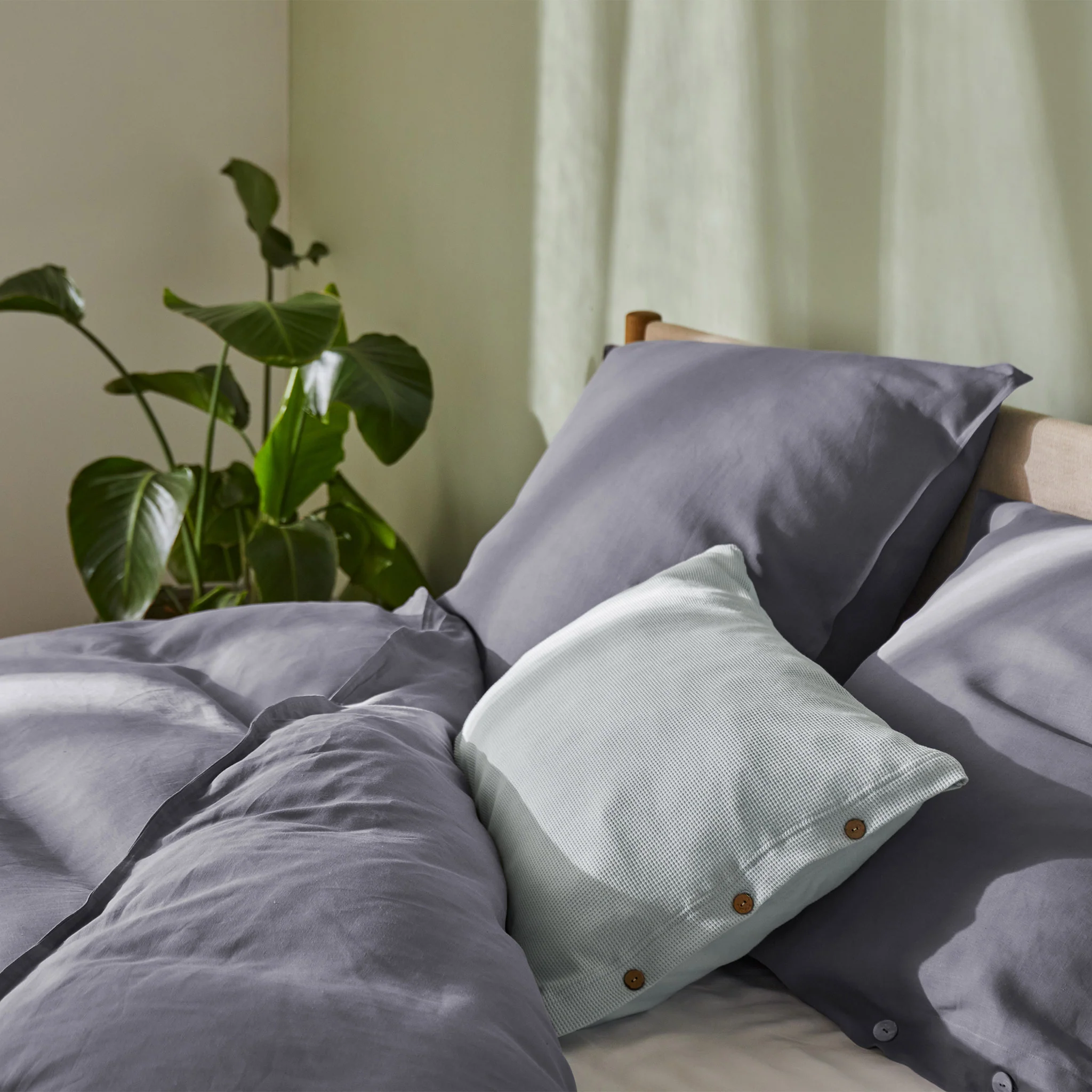 Jersey-Bettwsche Medelo [Nebelblau]