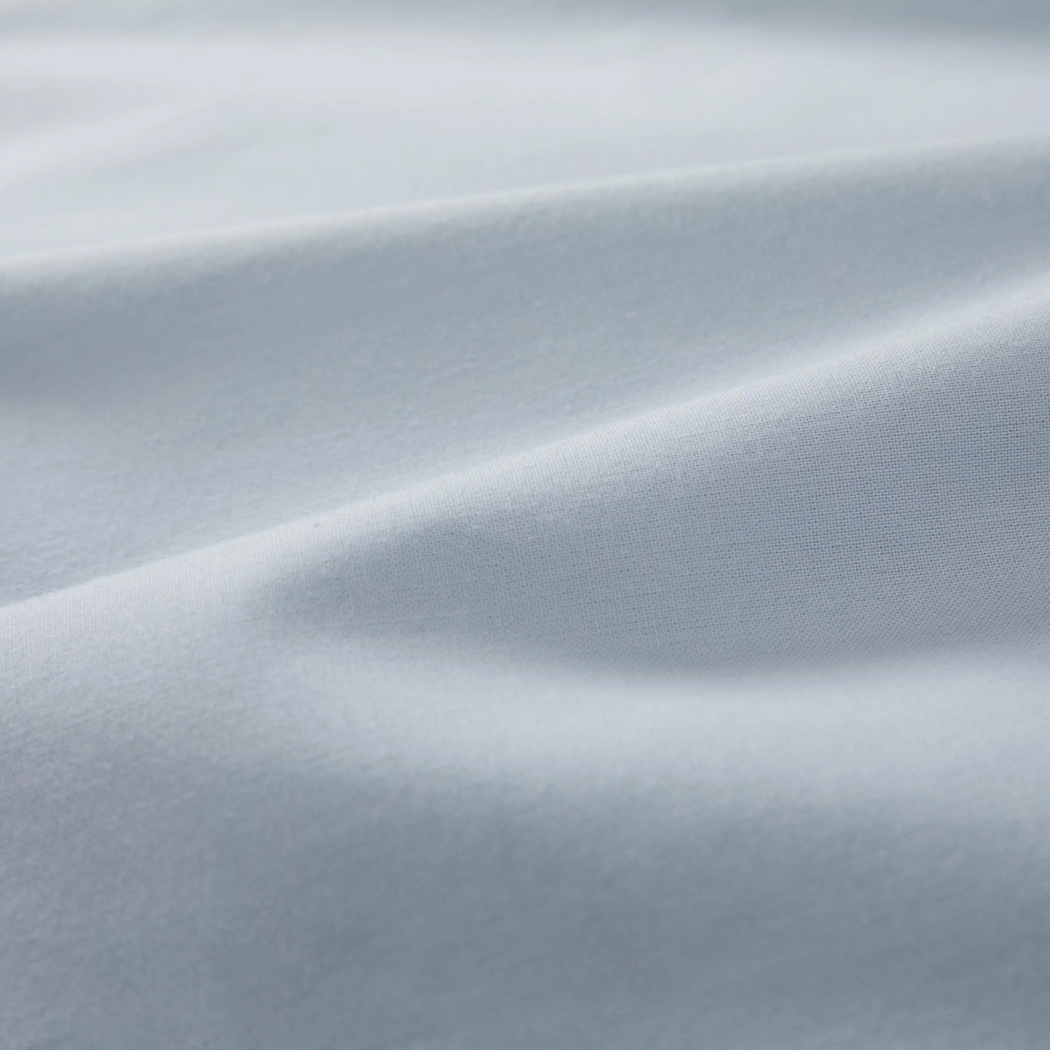 Baumwoll-Bettwsche-Set Mata [Helles Nebelblau]