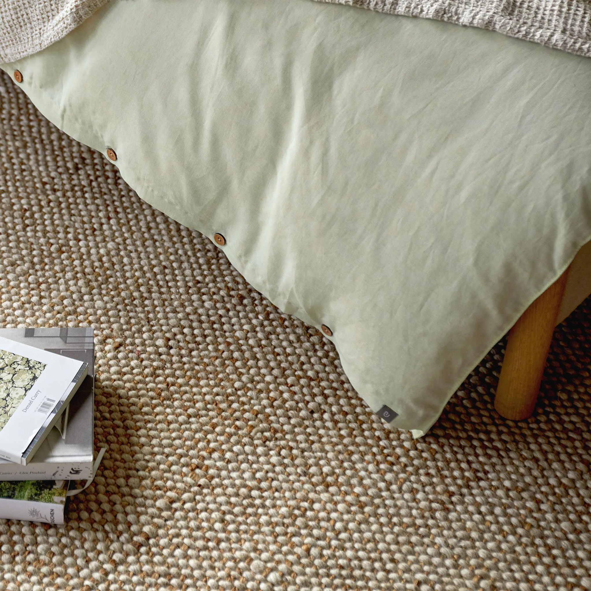 Leinen-Baumwoll-Bettwsche Tolosa [Zarte Limette]