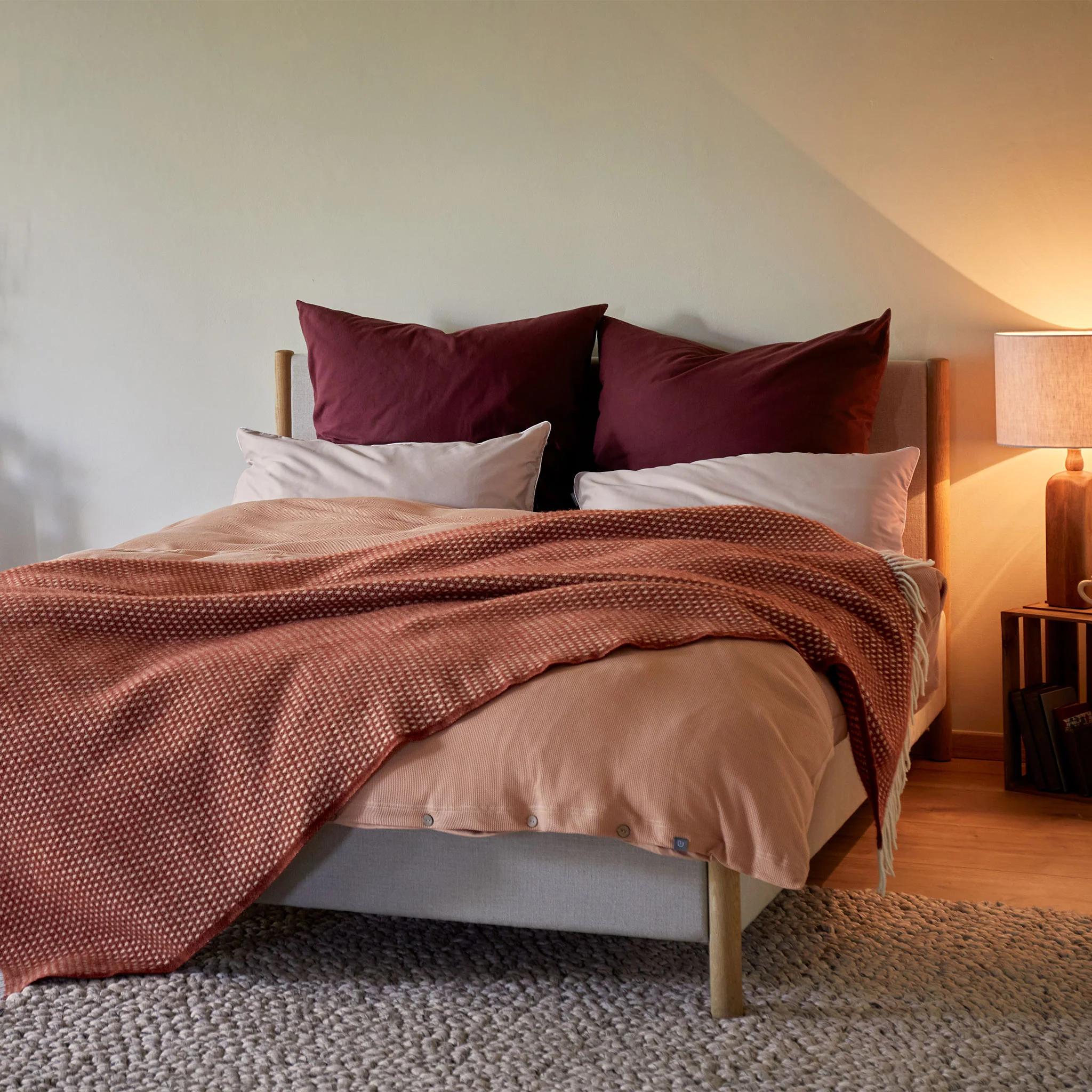 Jersey-Bettwsche Medelo [Helles Terrakotta]