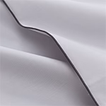 Perkal-Bettwsche-Set Areias [Hellgrau & Dunkelgrau]