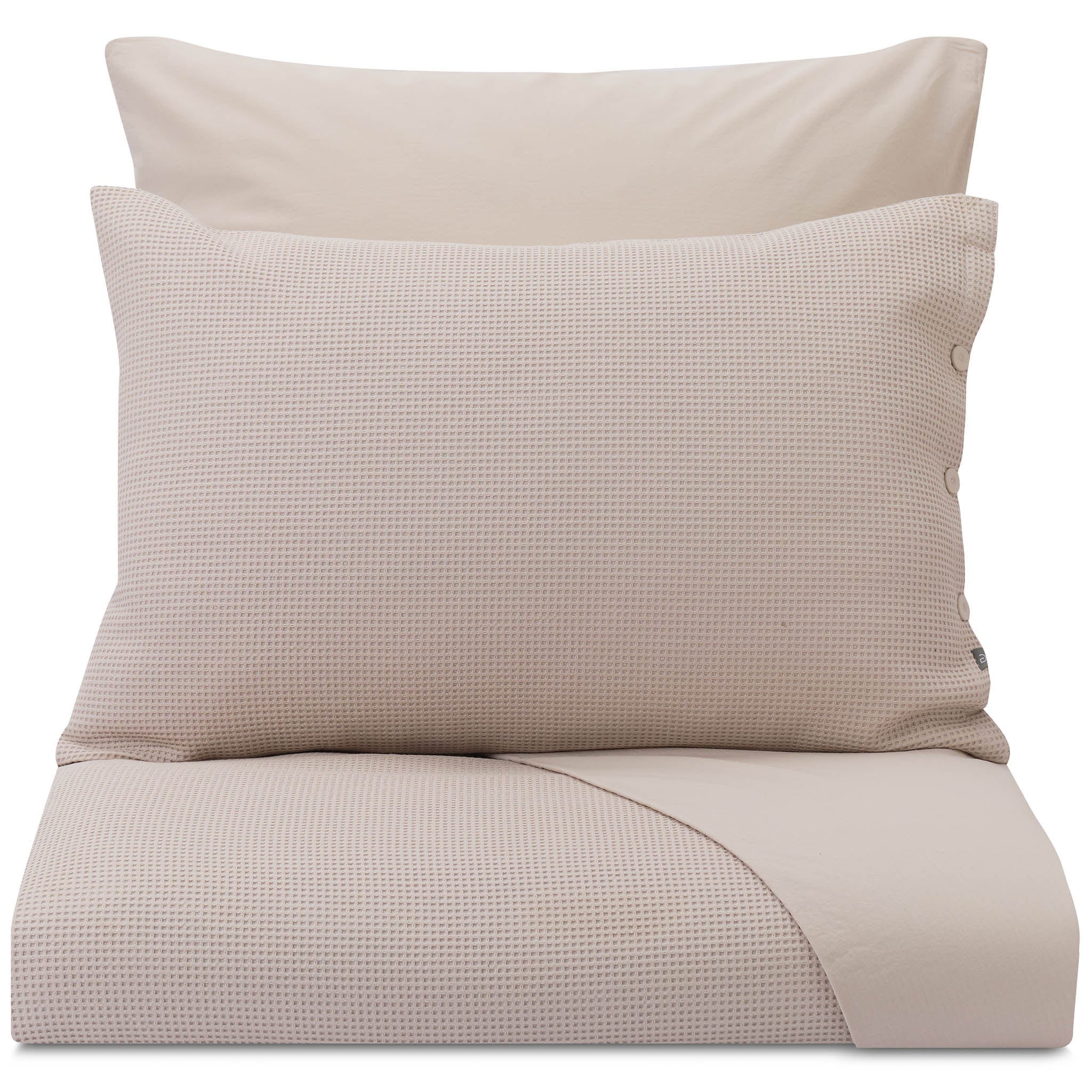 Waffel-Bettwsche Alvelos [Natur]