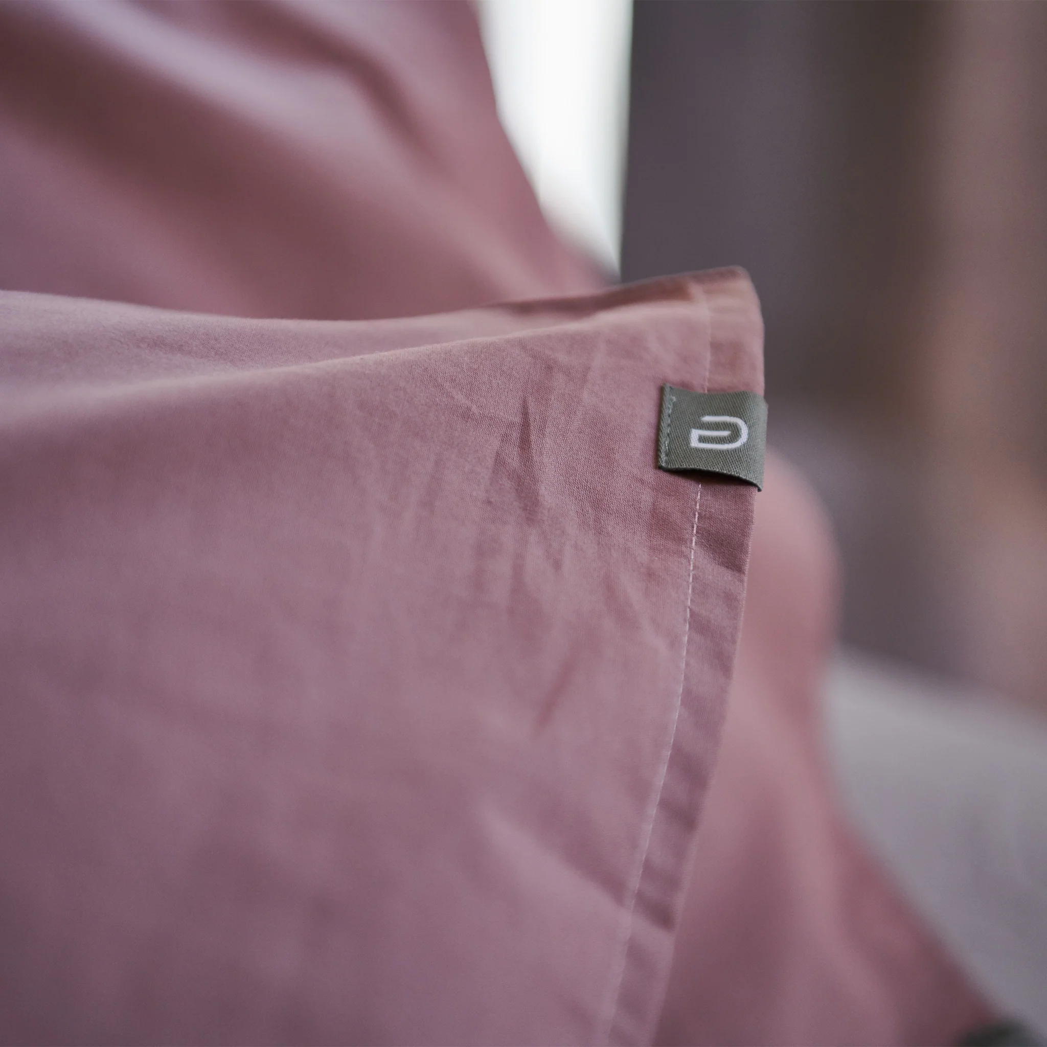 Perkal-Bettwsche-Set Manteigas [Dunkles Taupe]