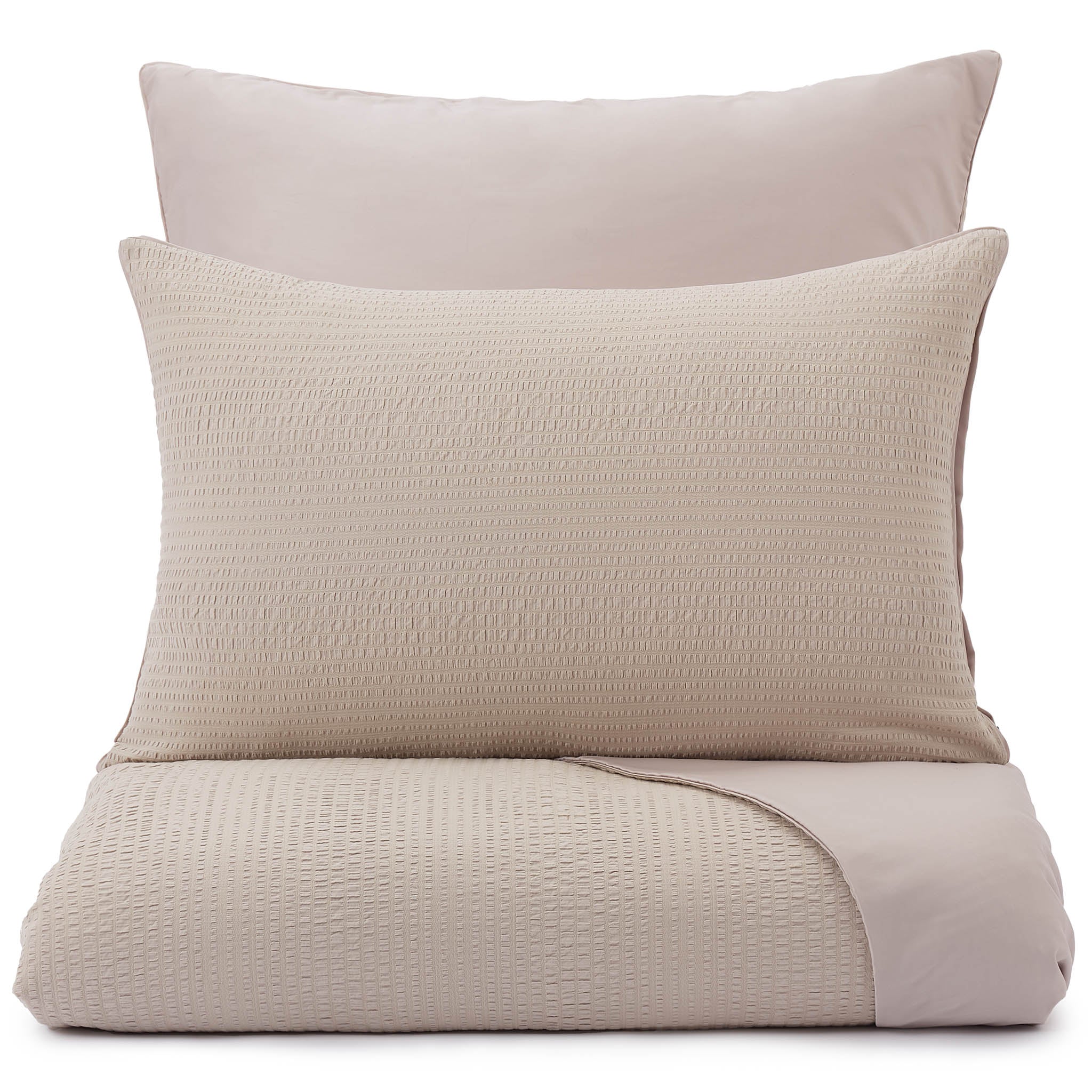 Seersucker-Bettwsche Salir [Natur]