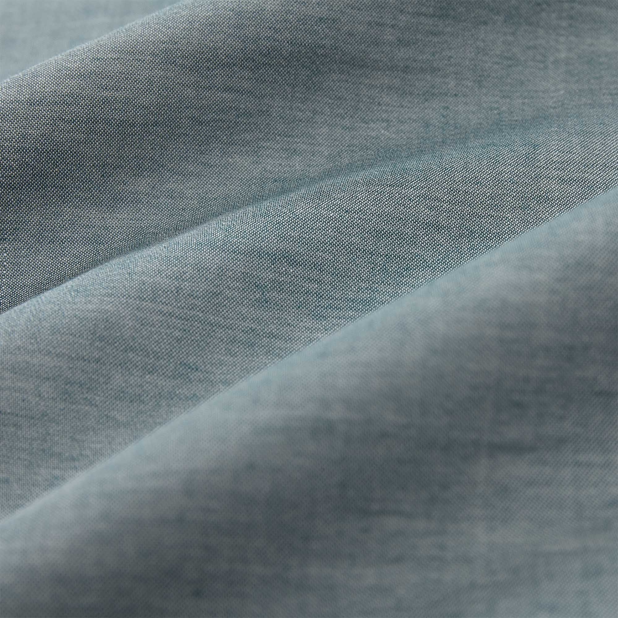 Satin-Bettwsche Soure [Tannengrün/Naturwei]