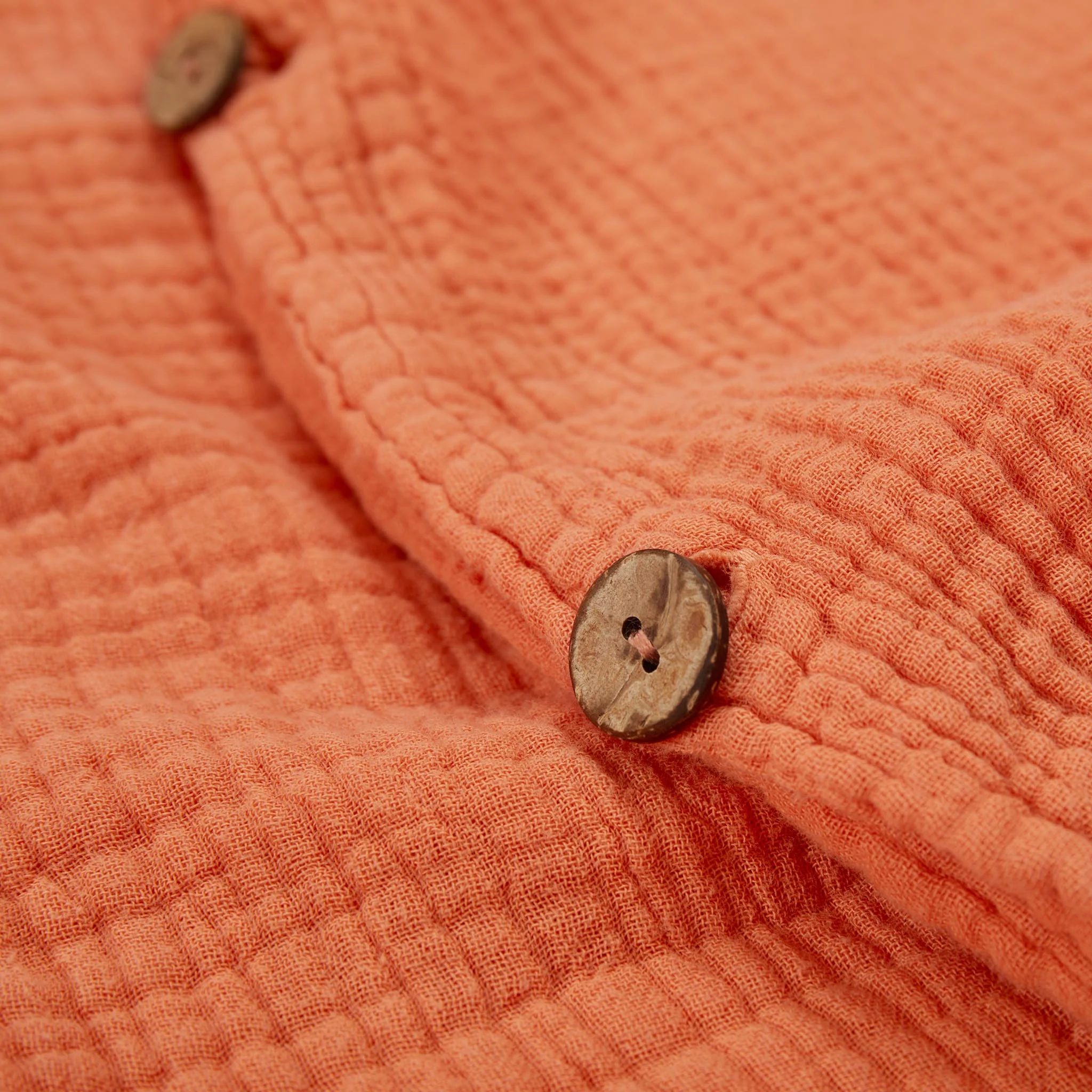 Musselin-Bettwsche-Set Trofa [Mandarine]