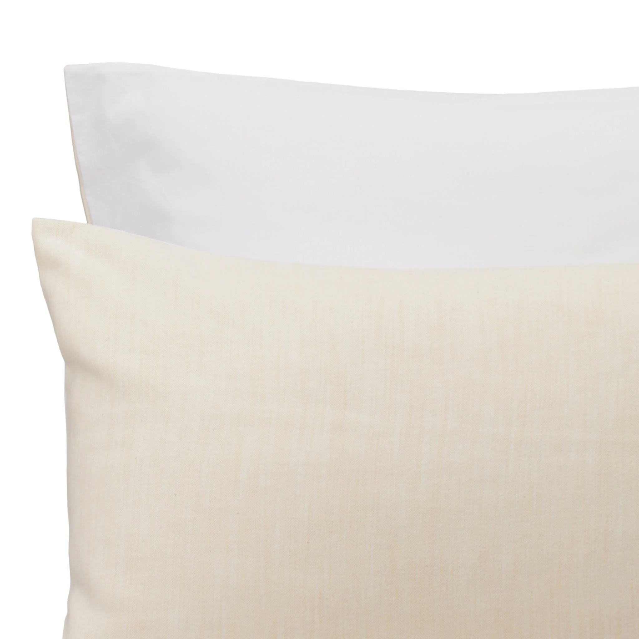 Baumwoll-TENCEL Lyocell-Bettwsche Elvas [Beige & Naturwei]