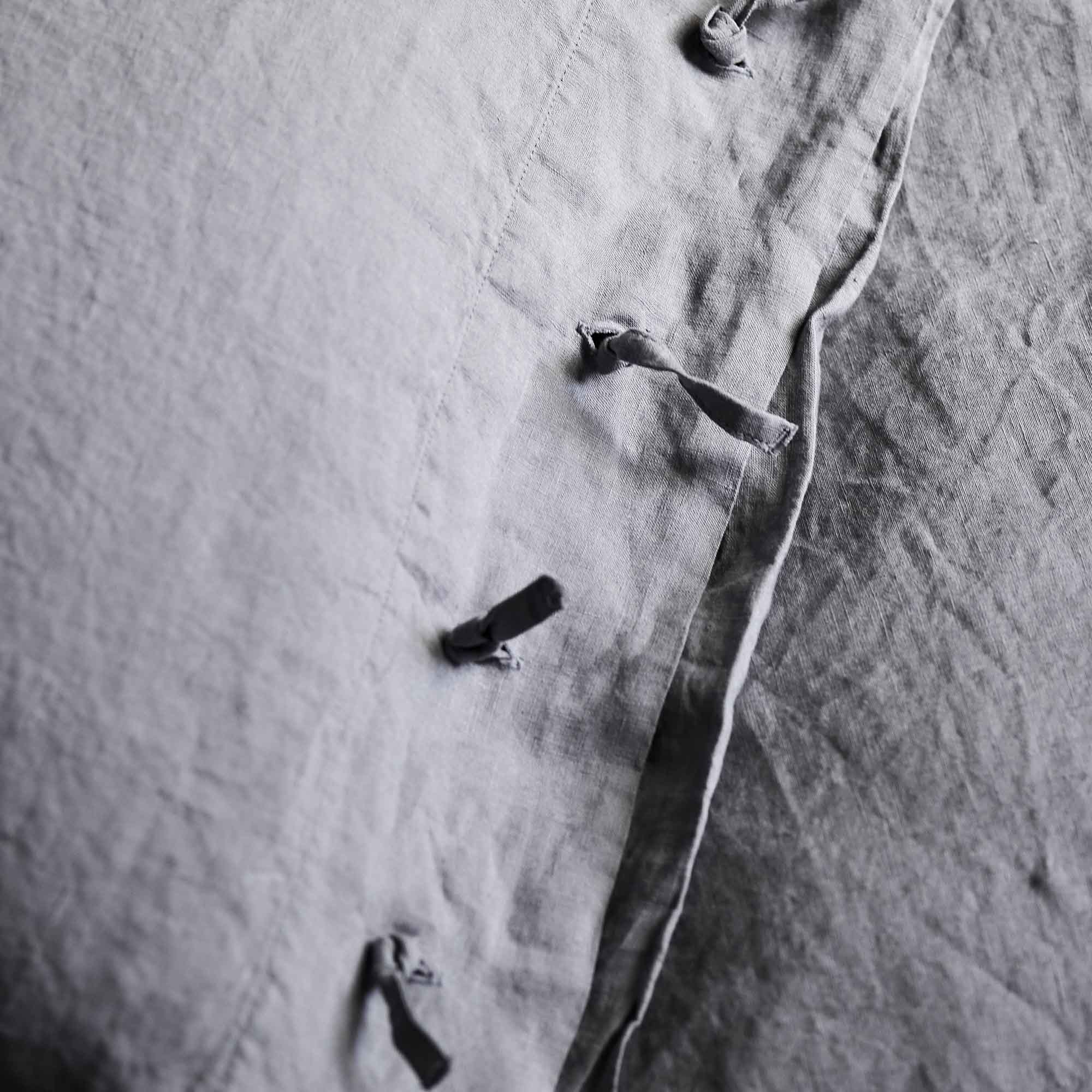 Leinenbettwsche Figuera [Anthrazit]