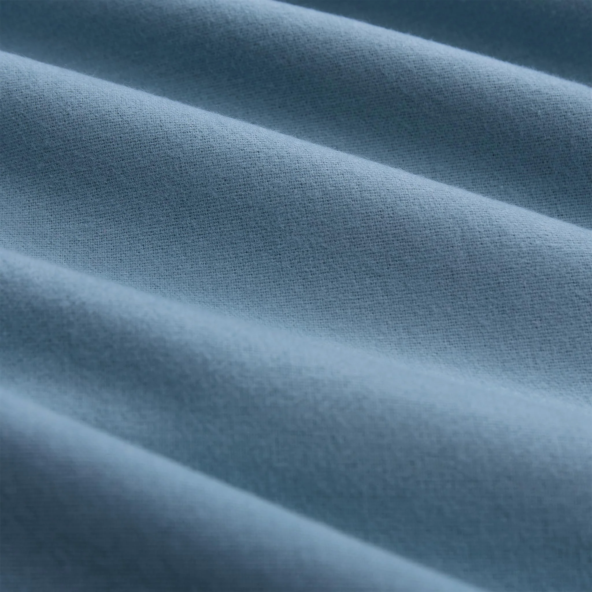 Flanell-Bettwsche Telhado [Dunkles Nebelblau]