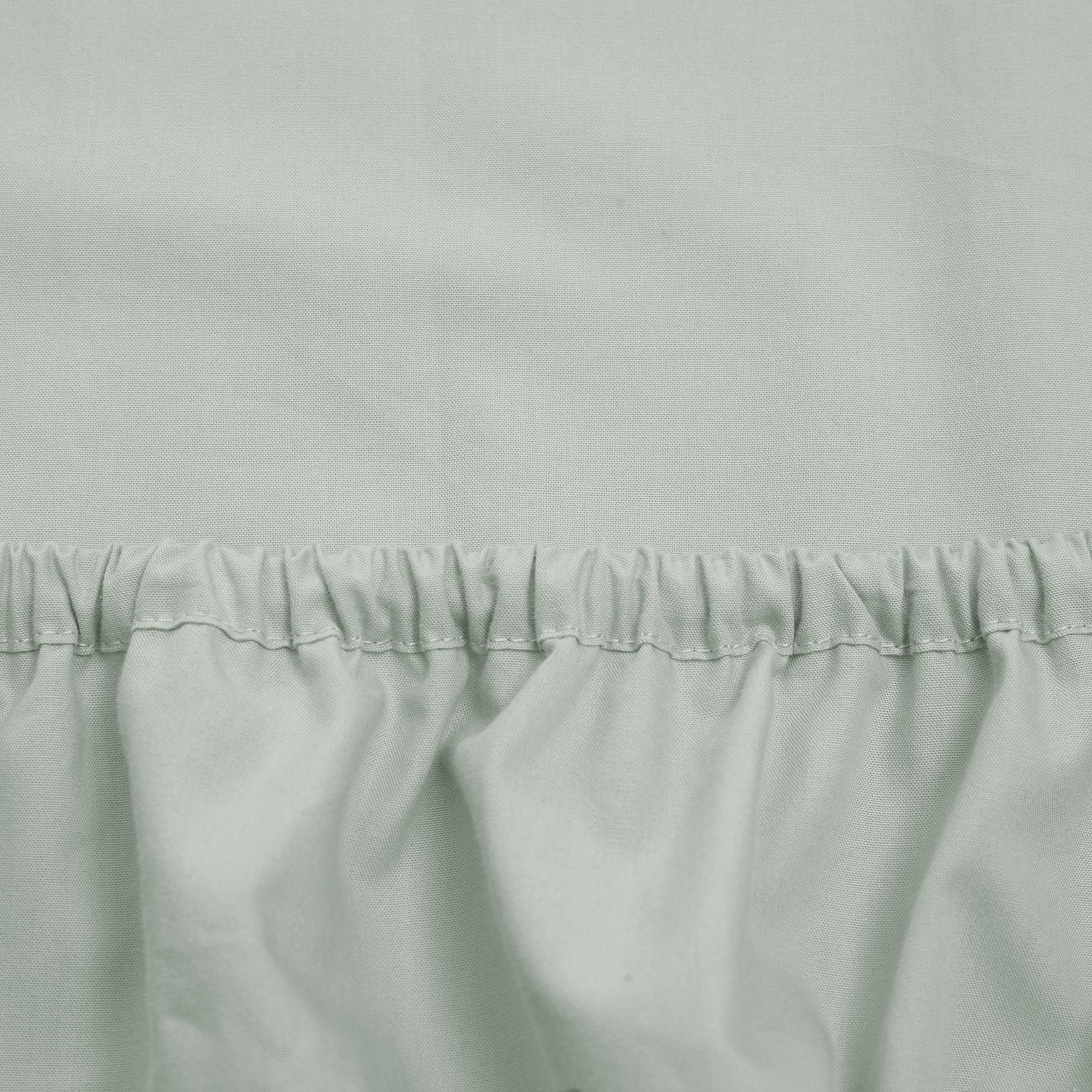 Kinderspannbettlaken Manteigas Mini [Aloegrün]