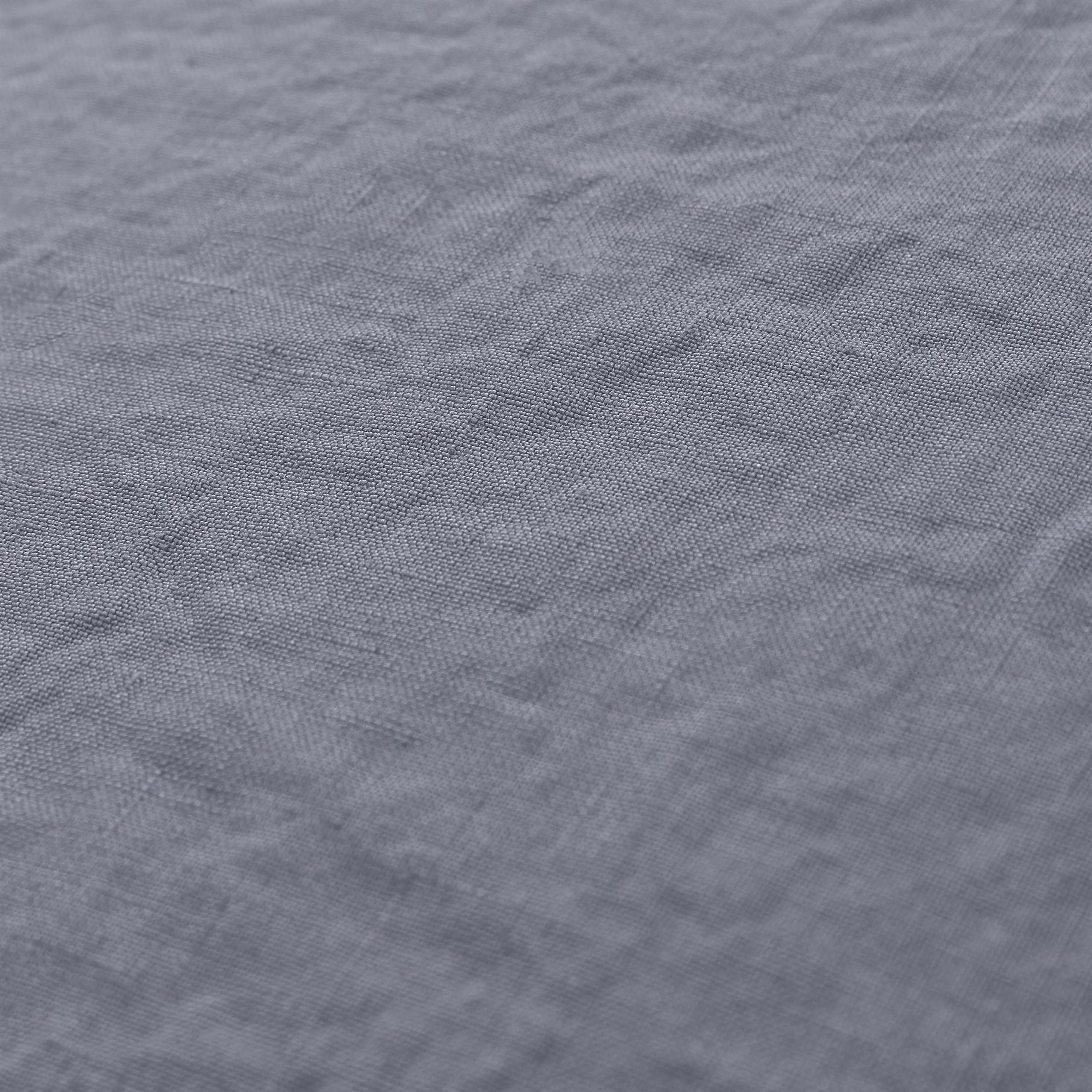 Leinen-Kissenhülle Mafalda [Anthrazit]