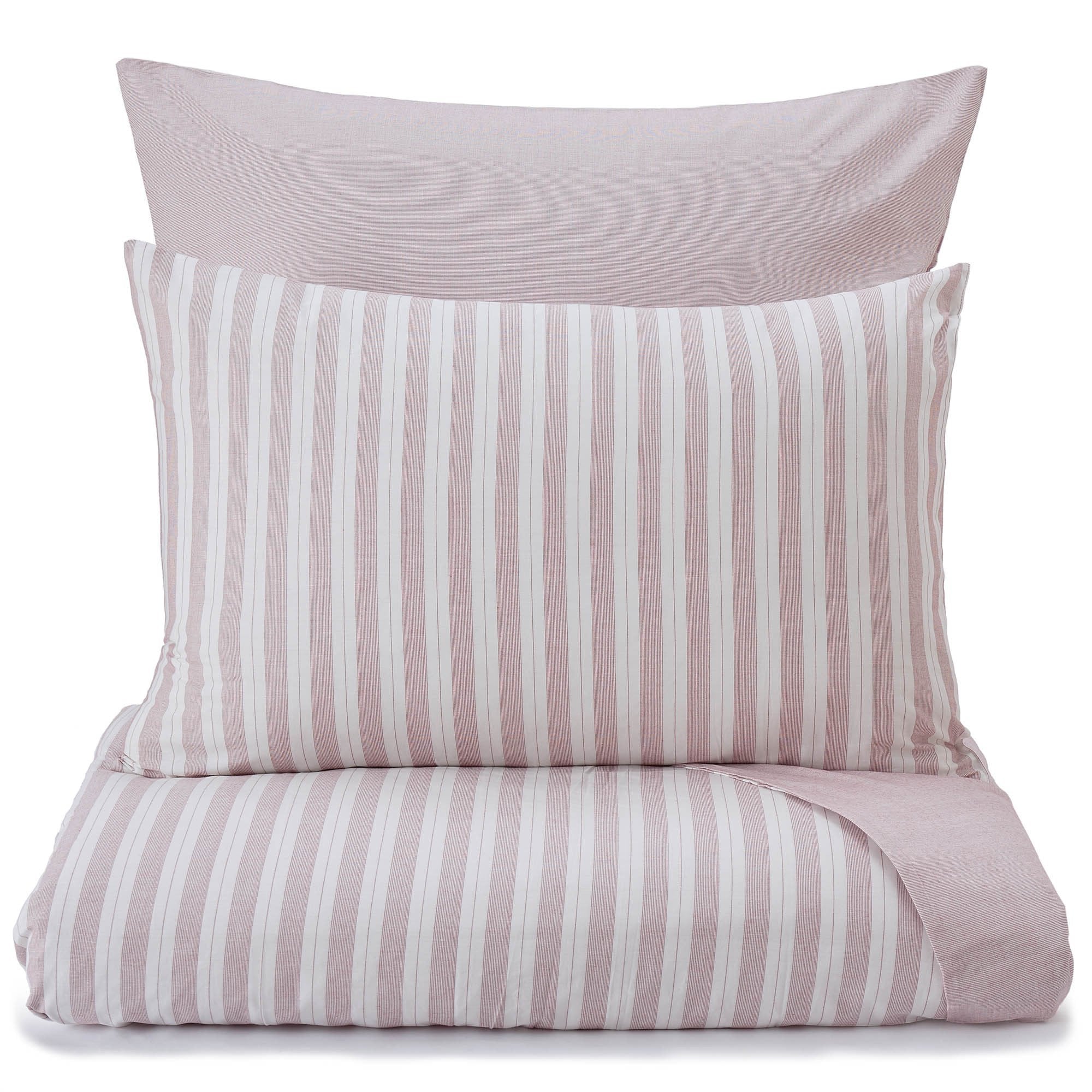 Kissenbezug Izeda [Dunkelrot/Wei]